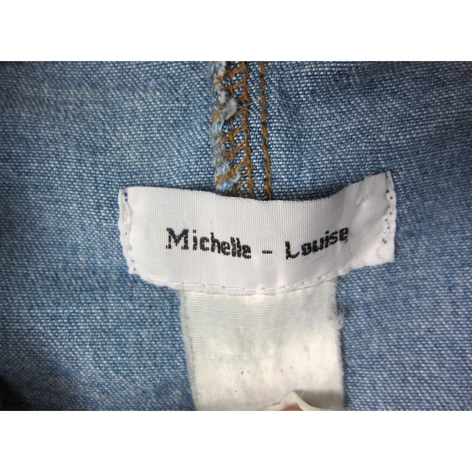 Vintage VINTAGE Michelle Louise Chore Jacket Womens XL Blue Denim Cord Barn Jacket Size XL / US 12-14 / IT 48-50 - 3 Thumbnail