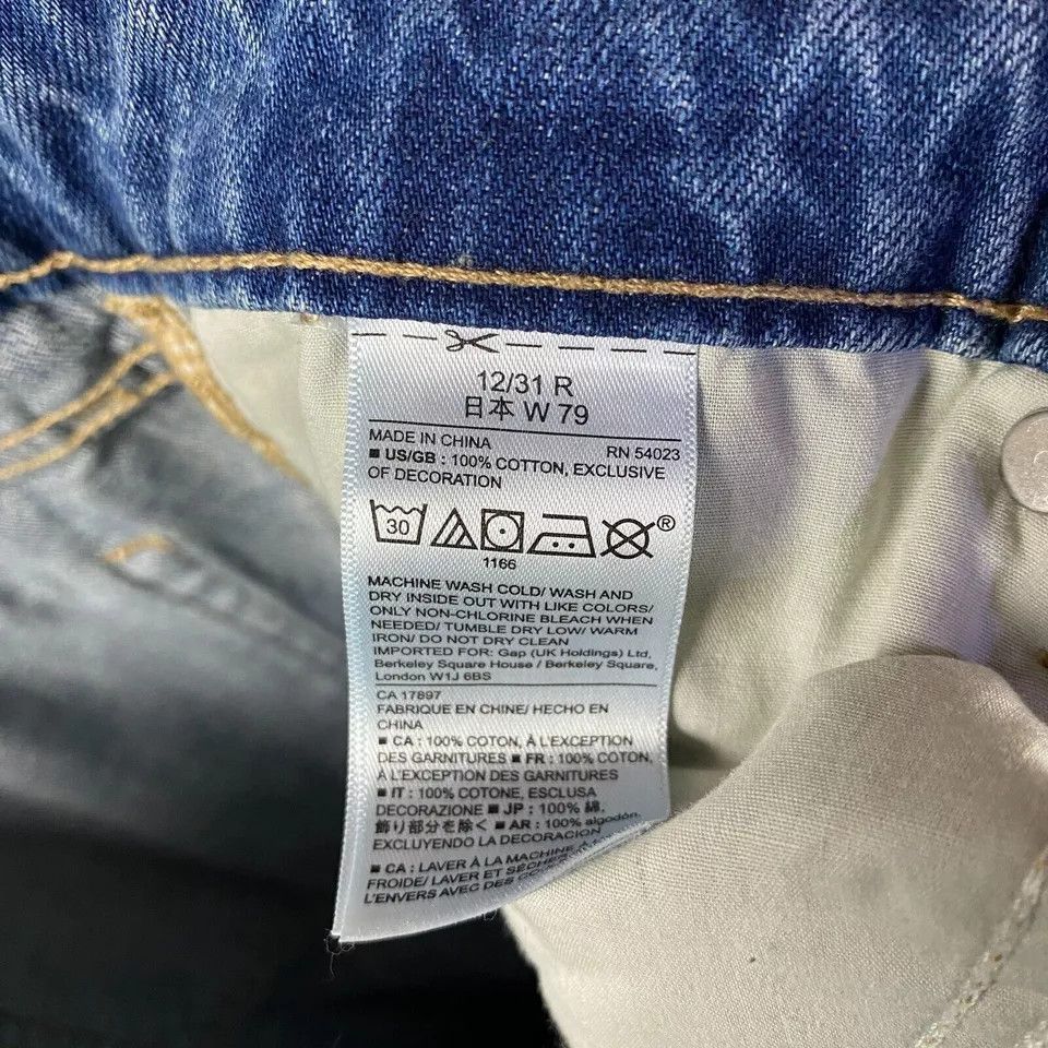 Gap Gap Jeans Women's Size 12/31 Sexy Boyfriend Fit Denim Size 36" / US 14 / IT 50 - 9 Thumbnail