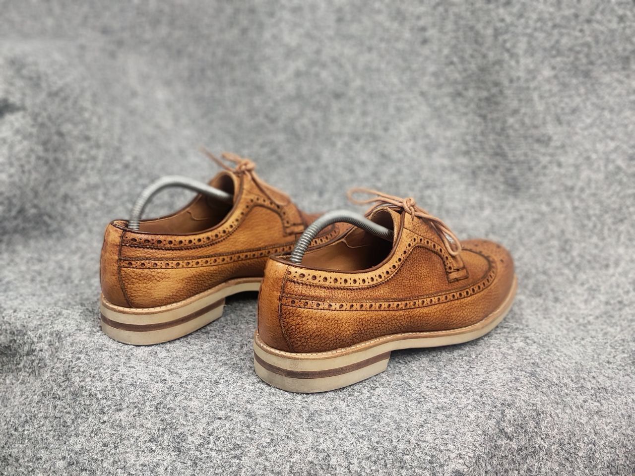 Berwick 1707 Berwick 1707 grainy leather Lace Up Brogue shoes Spain Made Size US 10.5 / EU 43-44 - 11 Thumbnail