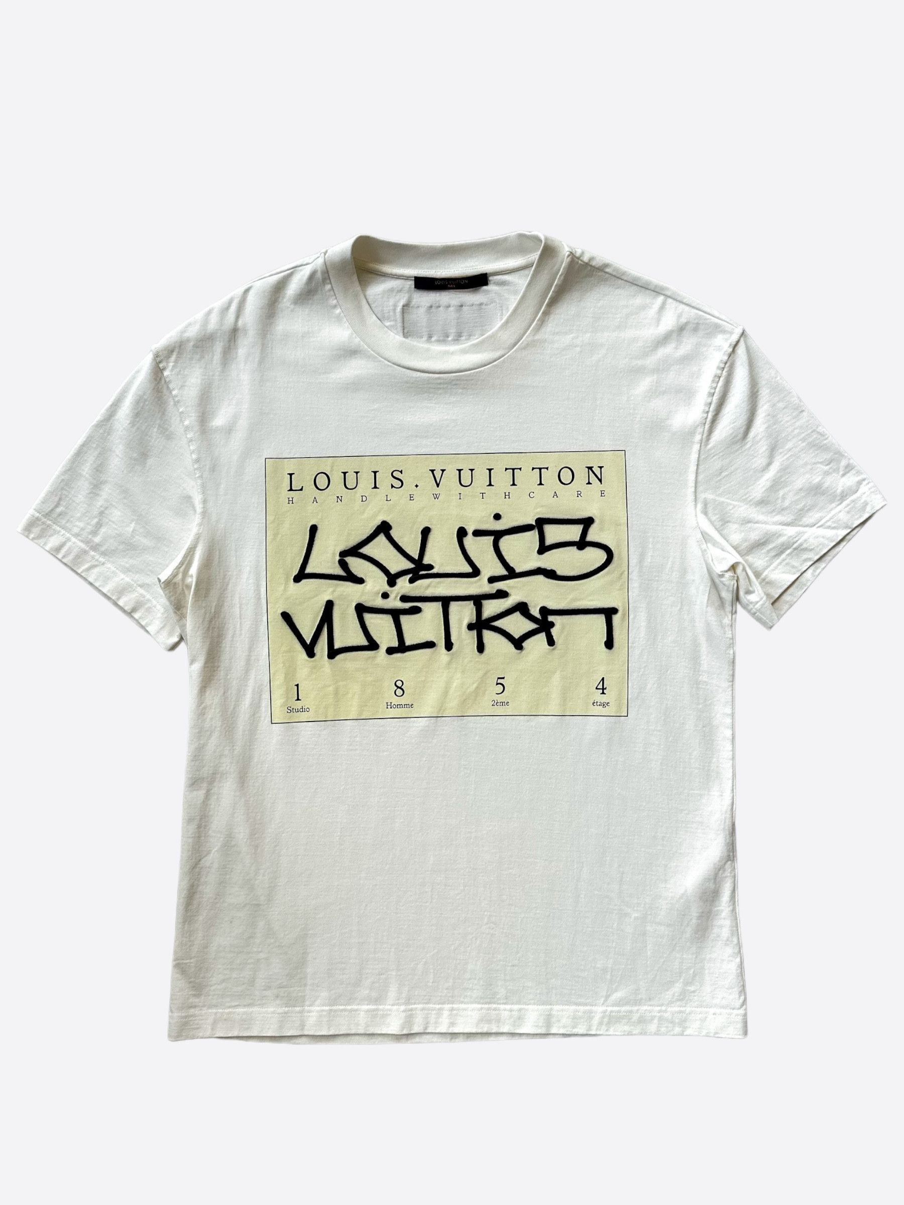 Louis Vuitton × Nigo Louis Vuitton Embroidered Mockneck Tee