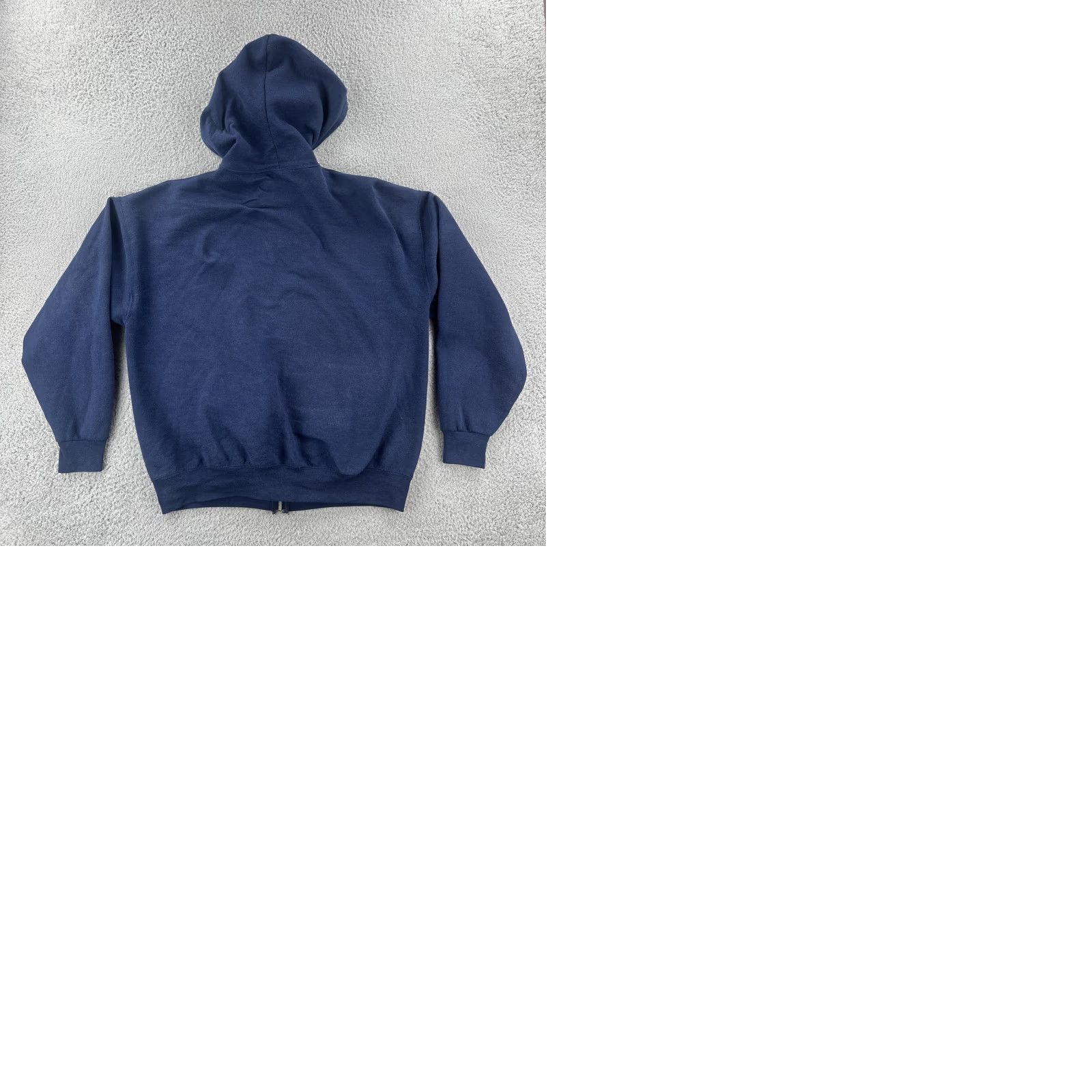 Jerzees VINTAGE Jerzees Hoodie Full Zip Navy Blue XL Men 90s Y2K Regular Size XL Men Jets Size US XL / EU 56 / 4 - 10 Thumbnail
