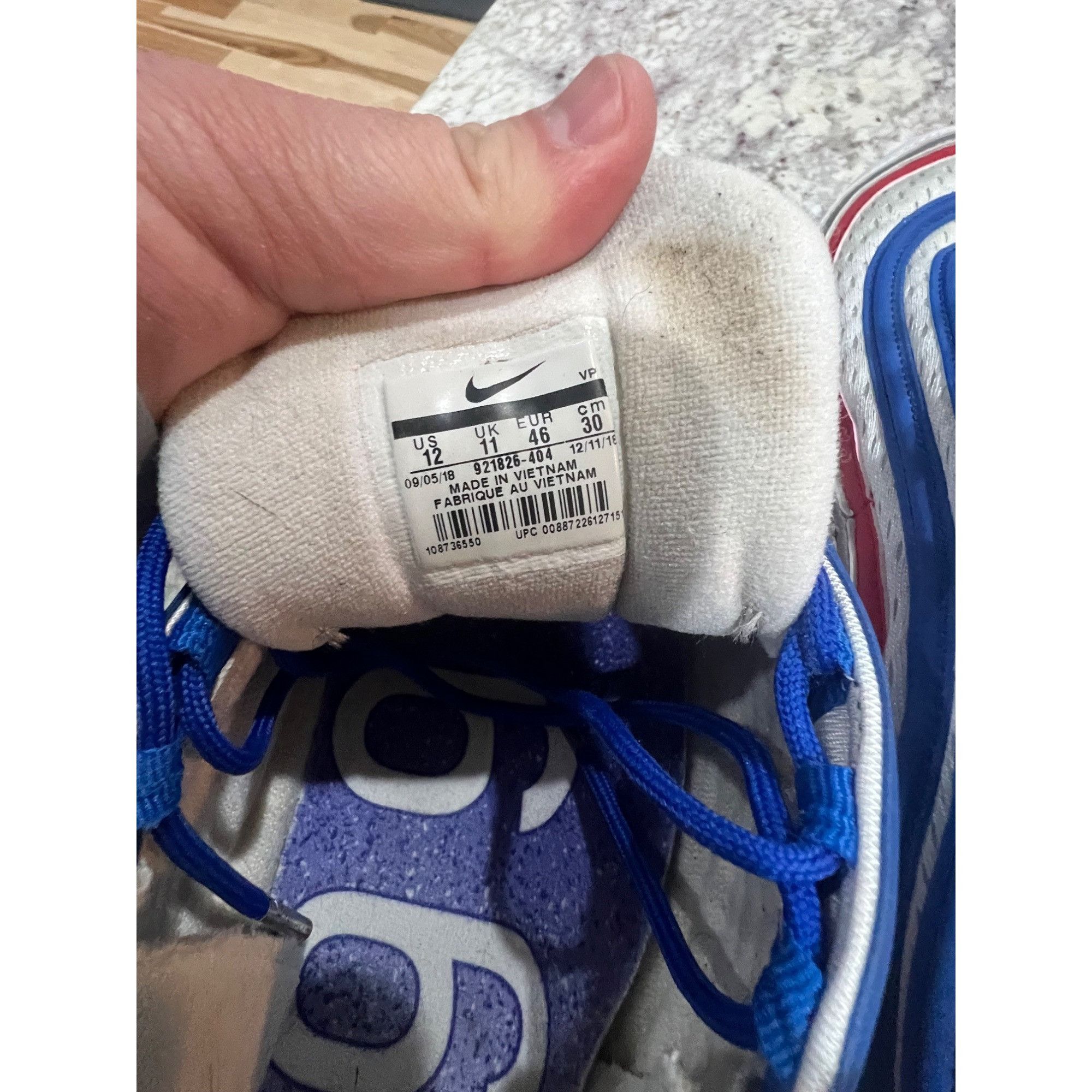 Nike Nike Air Max 97 All Star Jersey 2019 - Size 12 Size US 12 / EU 45 - 6 Thumbnail