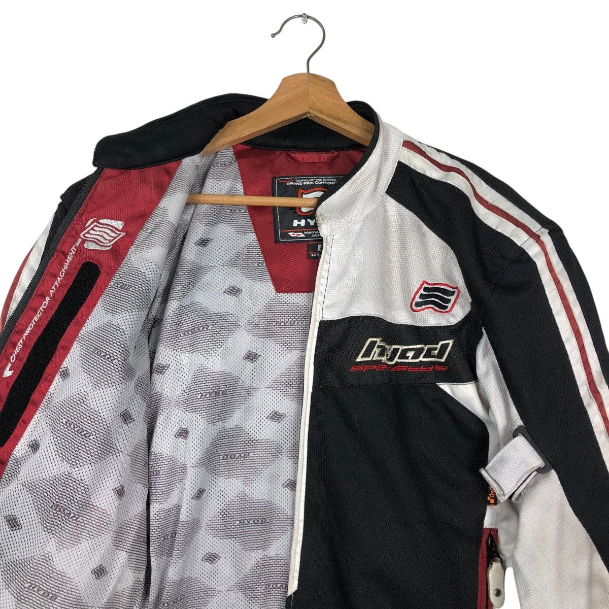 Kadoya 🔥VINTAGE BOMBER BIKER RACING MOTORCYCLE HYOD ISSEY MIYAKE Size US L / EU 52-54 / 3 - 14 Thumbnail