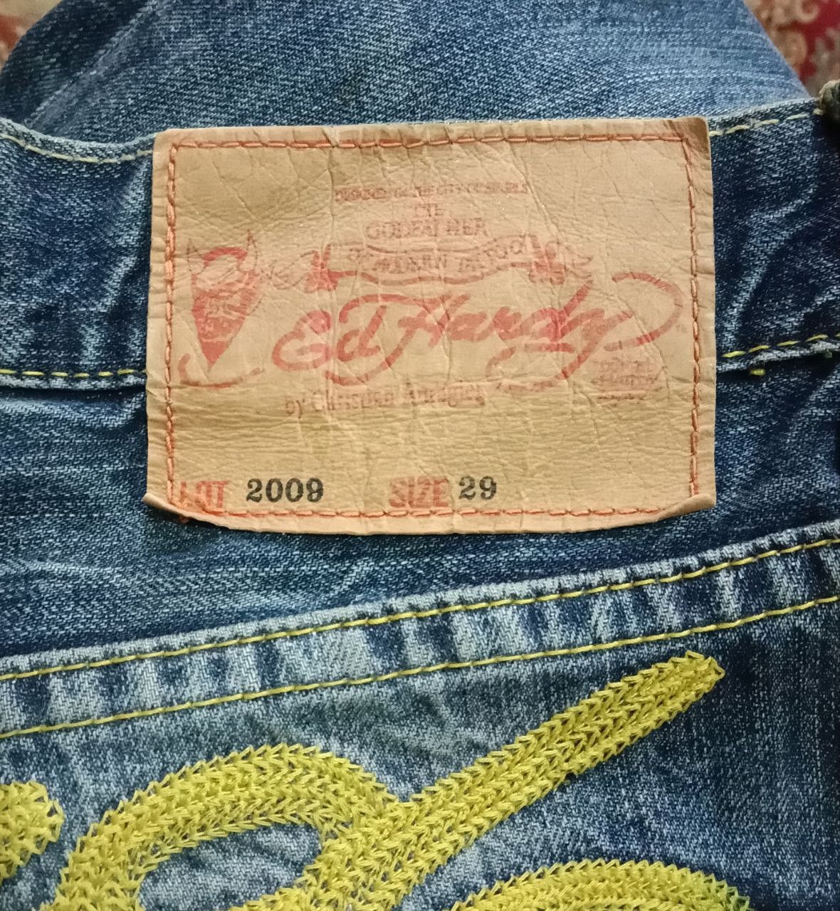Ed Hardy Vintage Ed Hardy Tiger Embroidered Jeans Lot 2009 Size US 29 - 10 Thumbnail