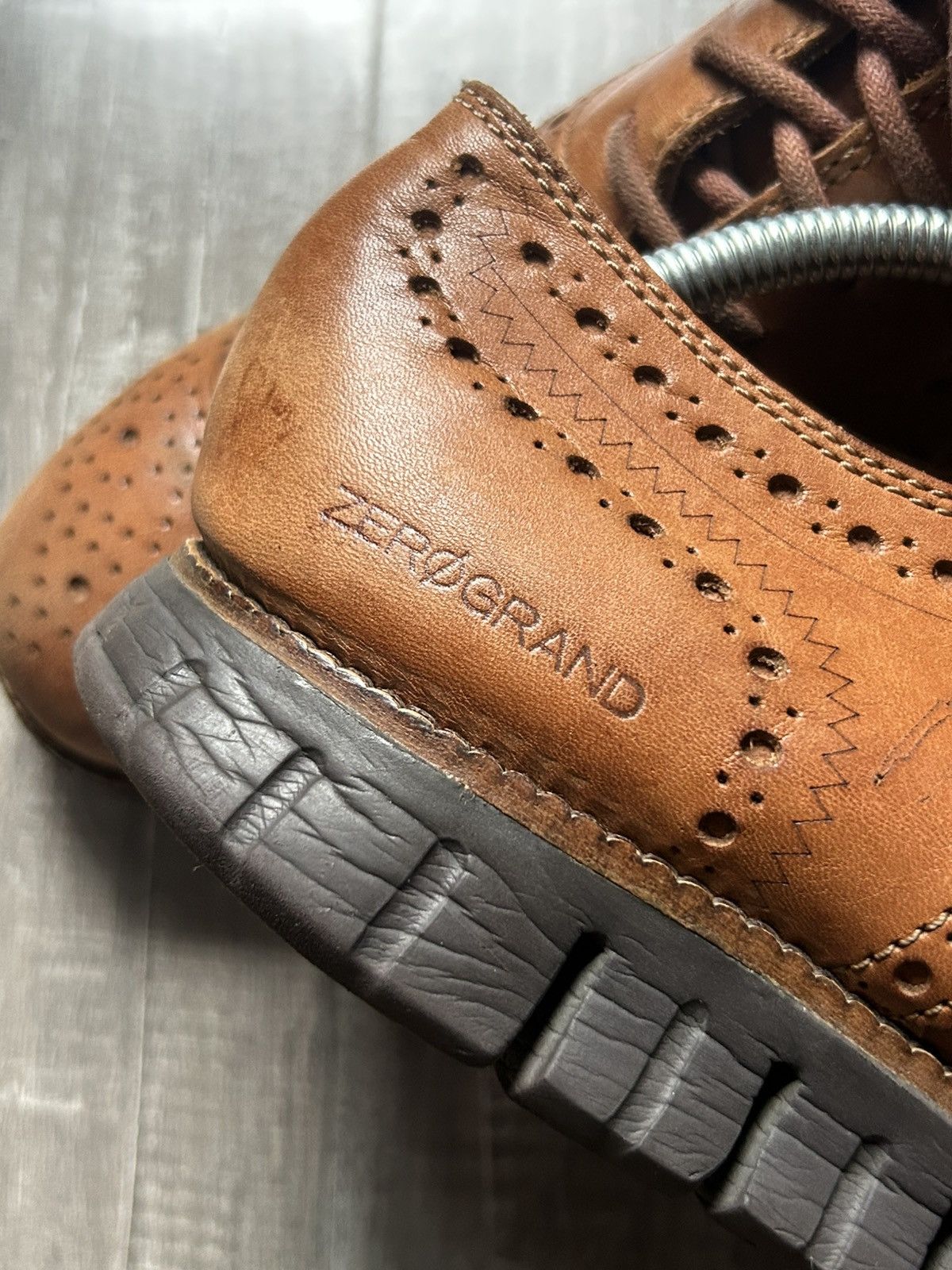 Cole Haan Cole Haan Zerogrand Wingtip Loafers Size US 10 / EU 43 - 5 Thumbnail