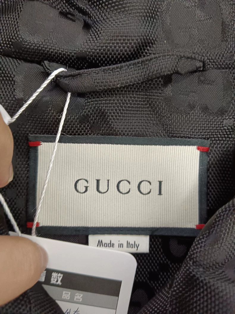 Gucci Gucci Dark patterned full-print long-sleeved zipper jacket Size US XS / EU 42 / 0 - 3 Thumbnail