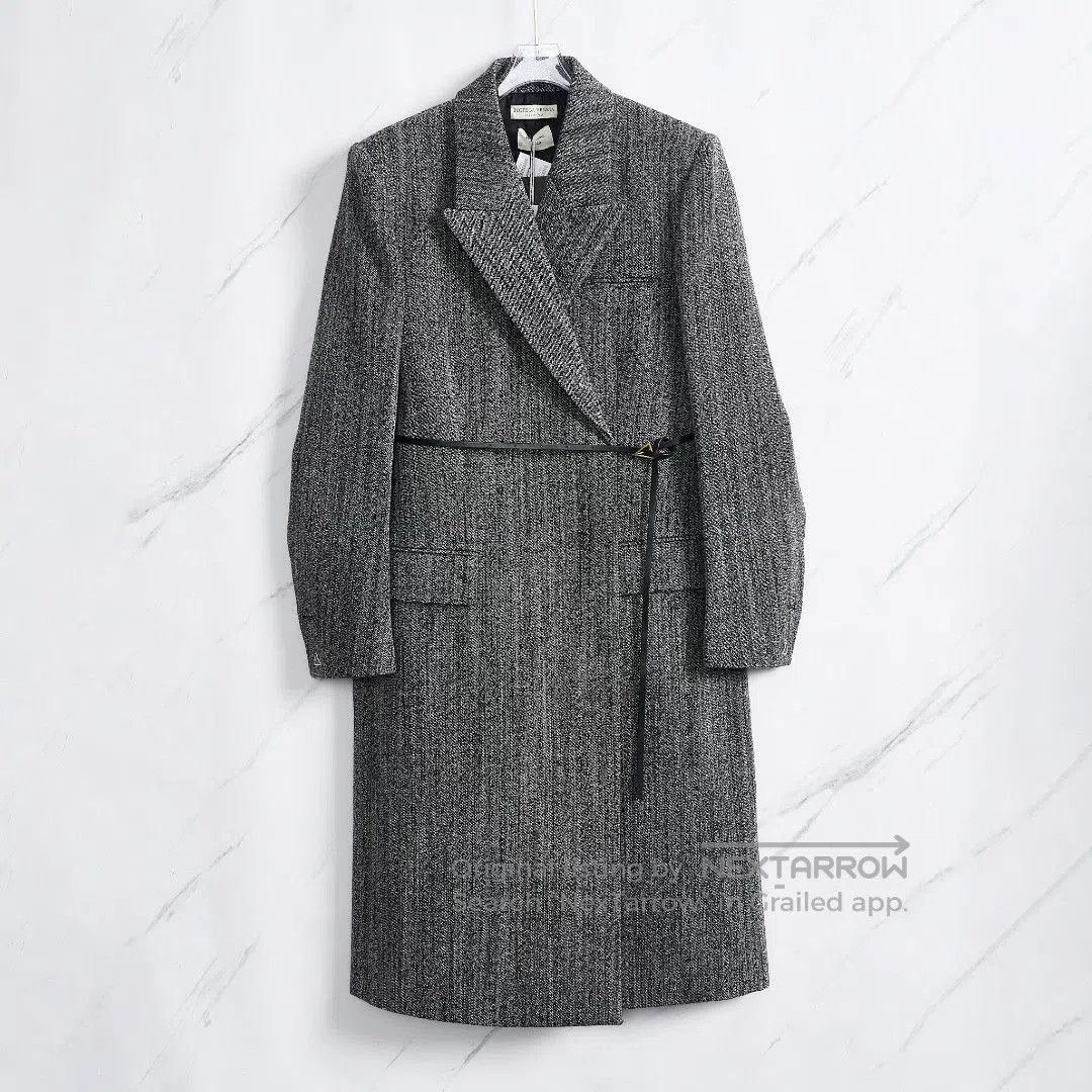 Bottega Veneta Bottega Veneta Women's Triangle Belt Wool Coat. Size S / US 4 / IT 40 - 1 Thumbnail