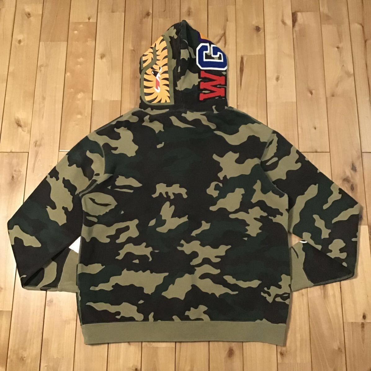 Bape × Nigo BAPE Shark full zip hoodie woodland camo a bathing ape NIGO Size US L / EU 52-54 / 3 - 2 Thumbnail