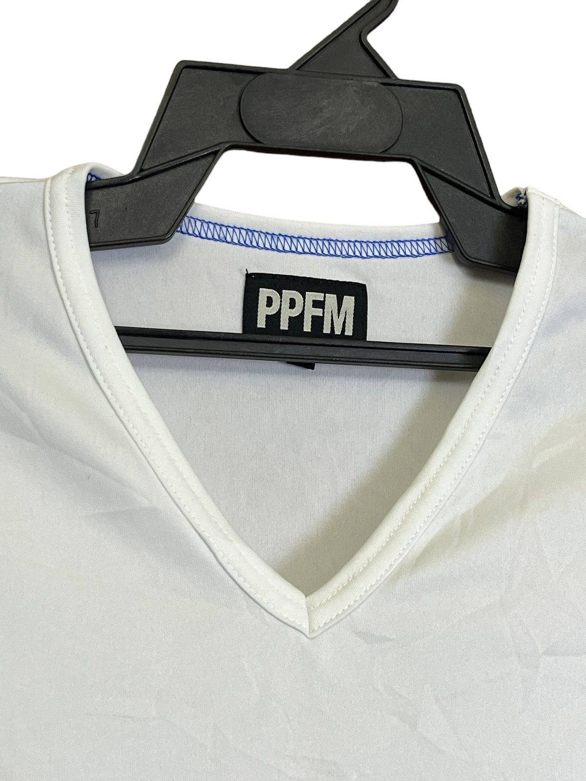PPFM PPFM THE MUSIC’S BLASTING VIBE B-NECK TEE SHIRT Size US S / EU 44-46 / 1 - 4 Thumbnail