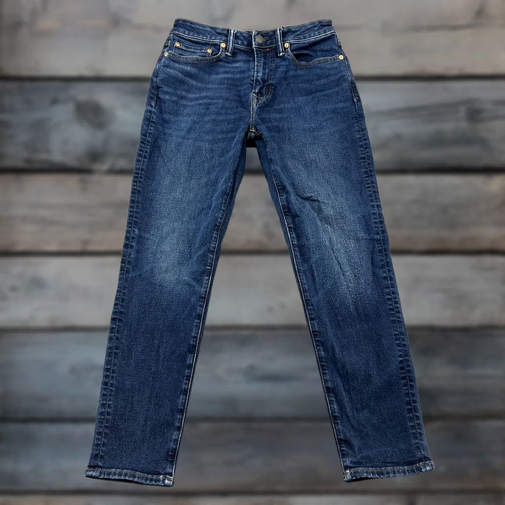 American Eagle Outfitters American Eagle Jeans Mens 29x30 Blue Slim Denim Aiflex Plus Relaxed Straight 5-Pocket Logo Size US 29 - 1 Thumbnail