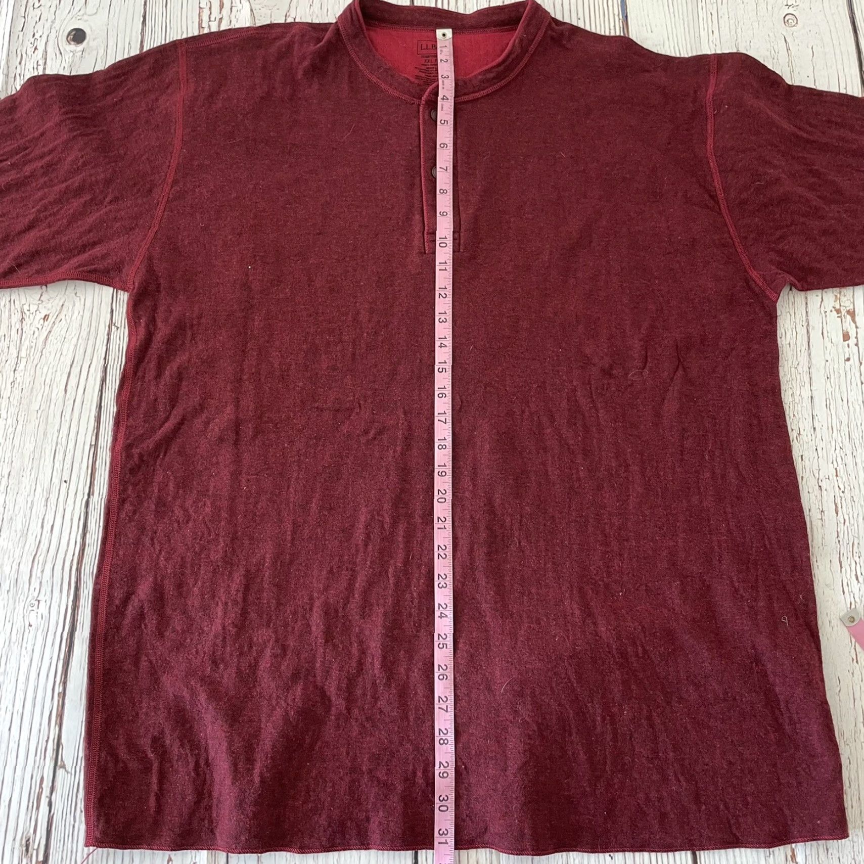 Vintage L.L. Bean River Drivers Traditional Long Sleeve Button Front Shirt Men's XXL Red Size US XXL / EU 58 / 5 - 5 Thumbnail