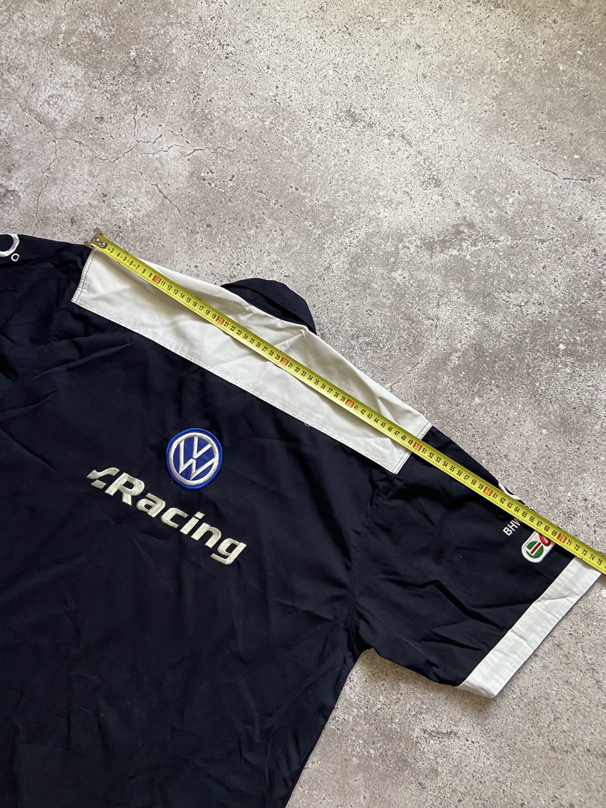Vintage Vintage Volkswagen Racing Shirts Button Up Baggy Y2K Size US XL / EU 56 / 4 - 5 Thumbnail