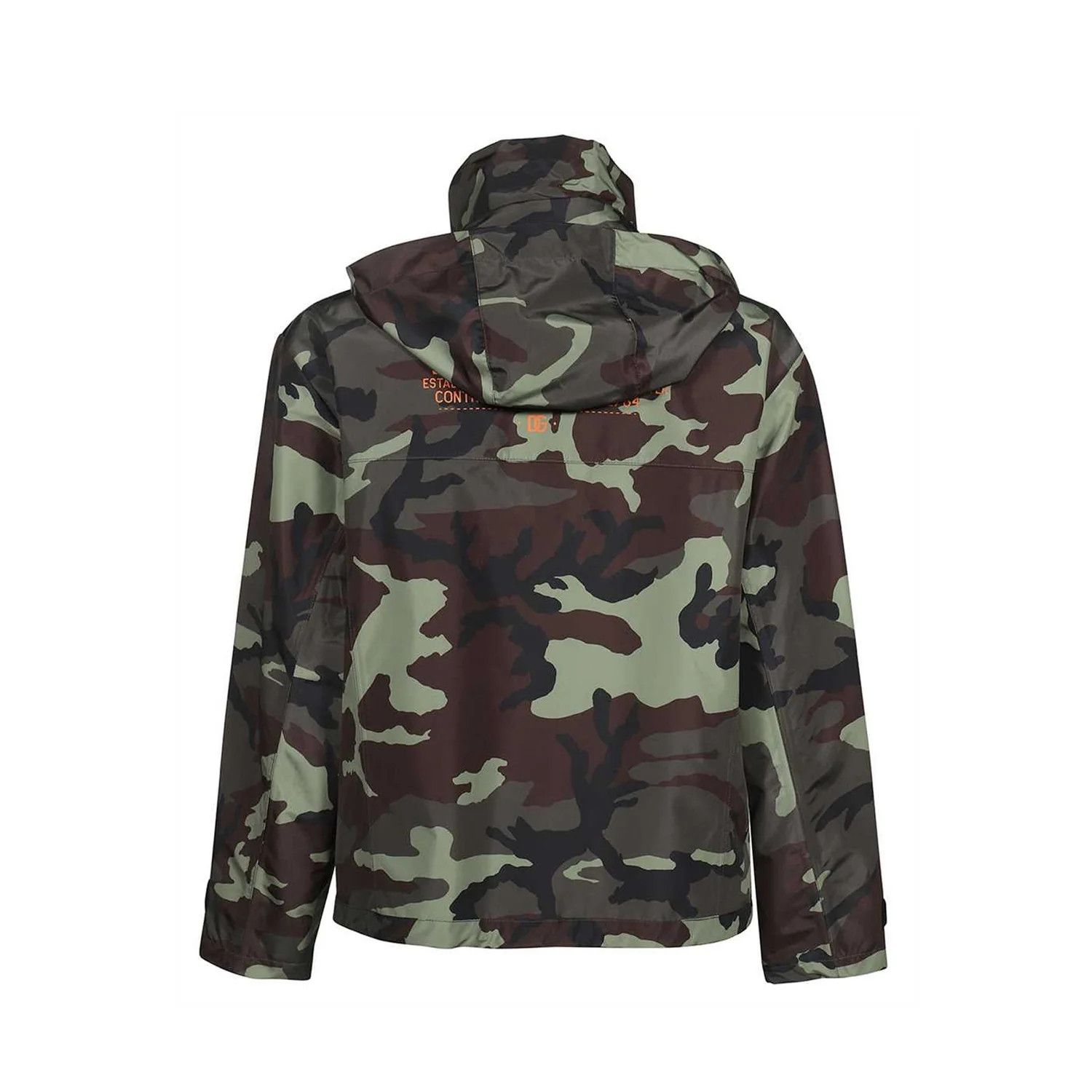 Dolce & Gabbana o1y0125 Logo Hooded Jacket in Military Green Size US M / EU 48-50 / 2 - 3 Thumbnail