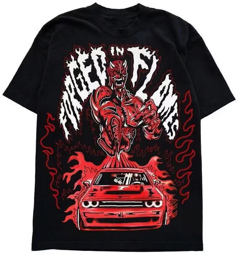 Warren Lotas x Dodge SRT Forged in Flames Tee M Menswear