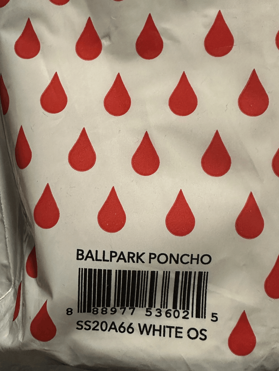 Supreme NEW Supreme Ballpark Rain Poncho 4x Lot - SS20 Size ONE SIZE - 3 Thumbnail