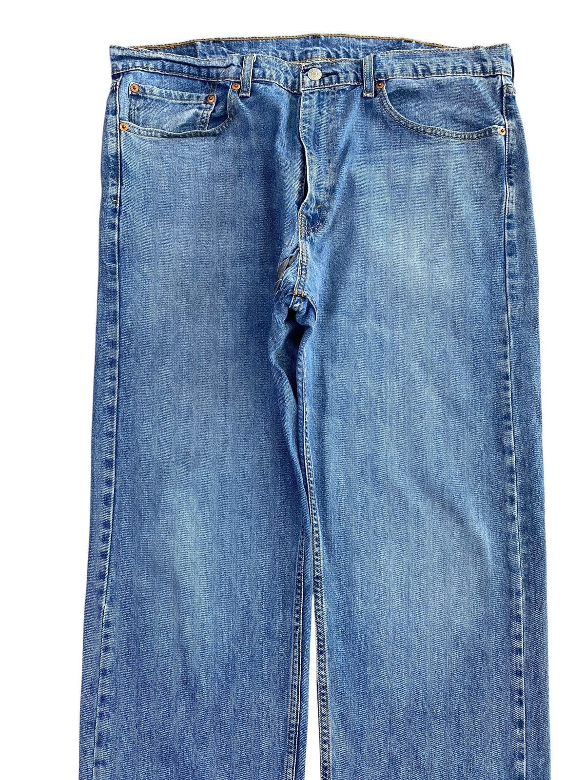 Levi's Levi’s 505 Blue Faded Wash Style Relaxed Fit Jeans Size US 37 - 2 Thumbnail