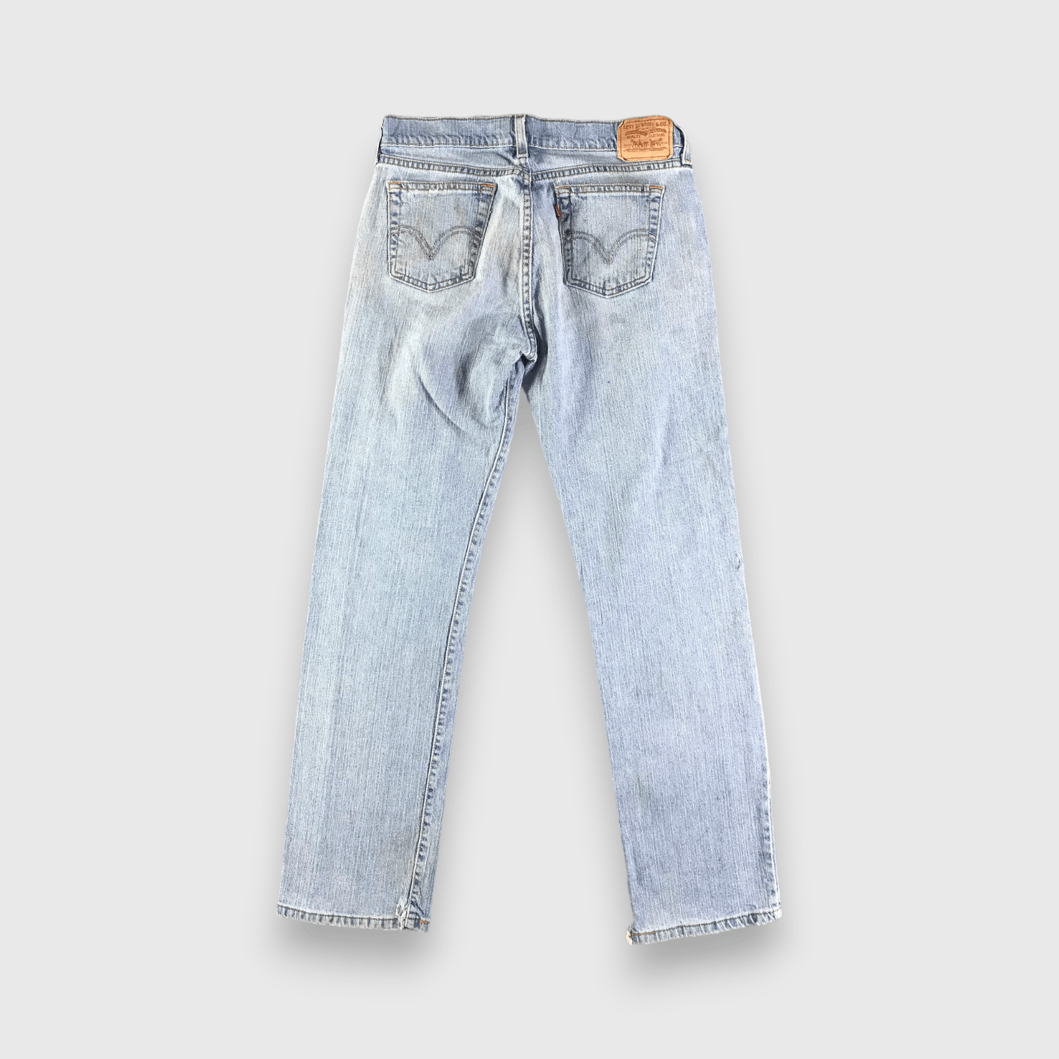 Levi's Vintage Blue Wash Levis 505 Jeans-J3411 Size 31" - 2 Thumbnail