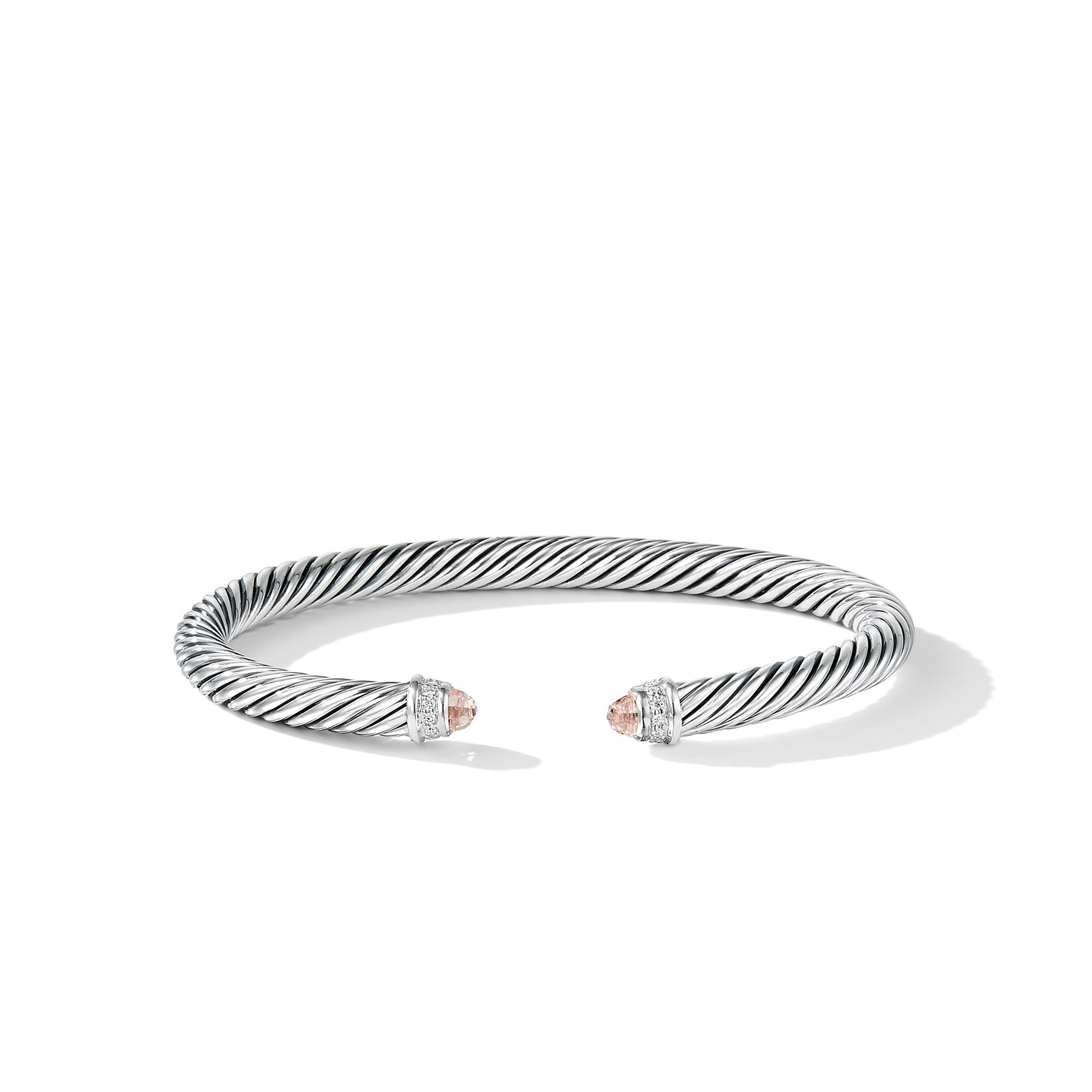 David Yurman o1w1db10525 B03934 Bracelet in Silver and Diamond Size ONE SIZE - 2 Thumbnail