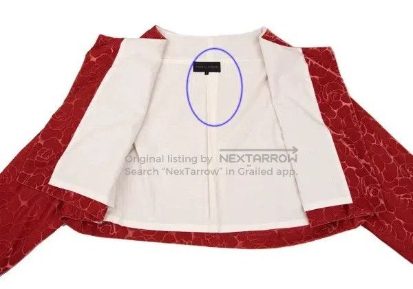 Comme des Garcons Comme Des Garcons Red vintage patterned top Size S / US 4 / IT 40 - 4 Thumbnail