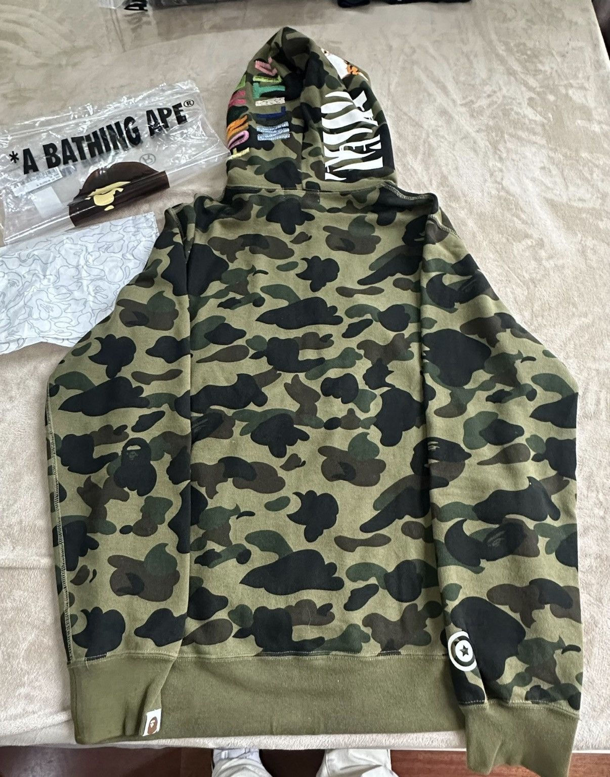Bape BAPE Tiger Head Camo Hoodie K5 Size US XL / EU 56 / 4 - 2 Thumbnail