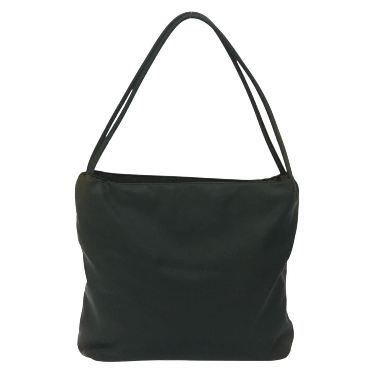 Prada PRADA Tote Bag Nylon Green Silver Size ONE SIZE - 3 Thumbnail