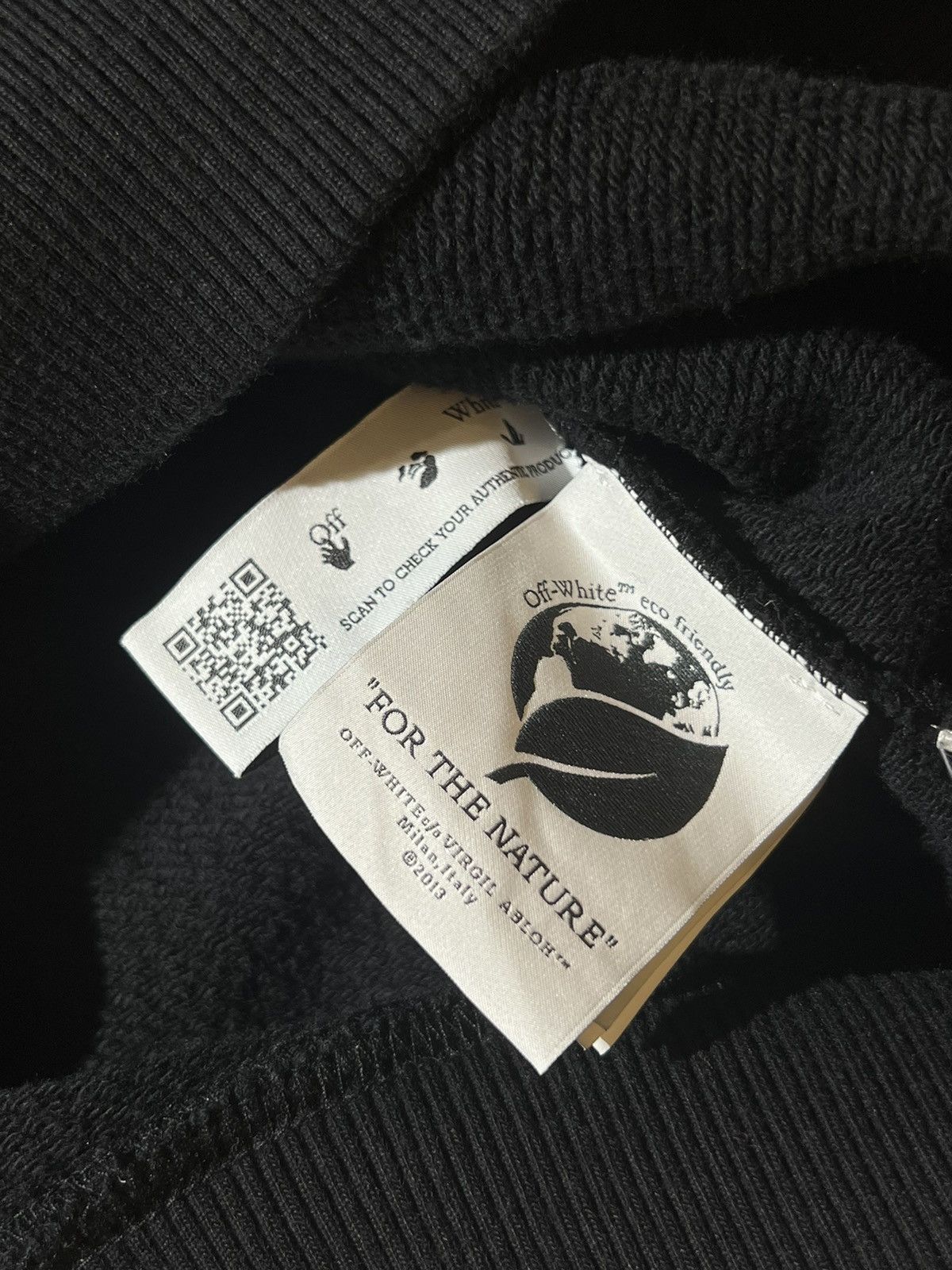 Off-White Off White Oversized Black Orange Hoodie Size US XS / EU 42 / 0 - 5 Thumbnail