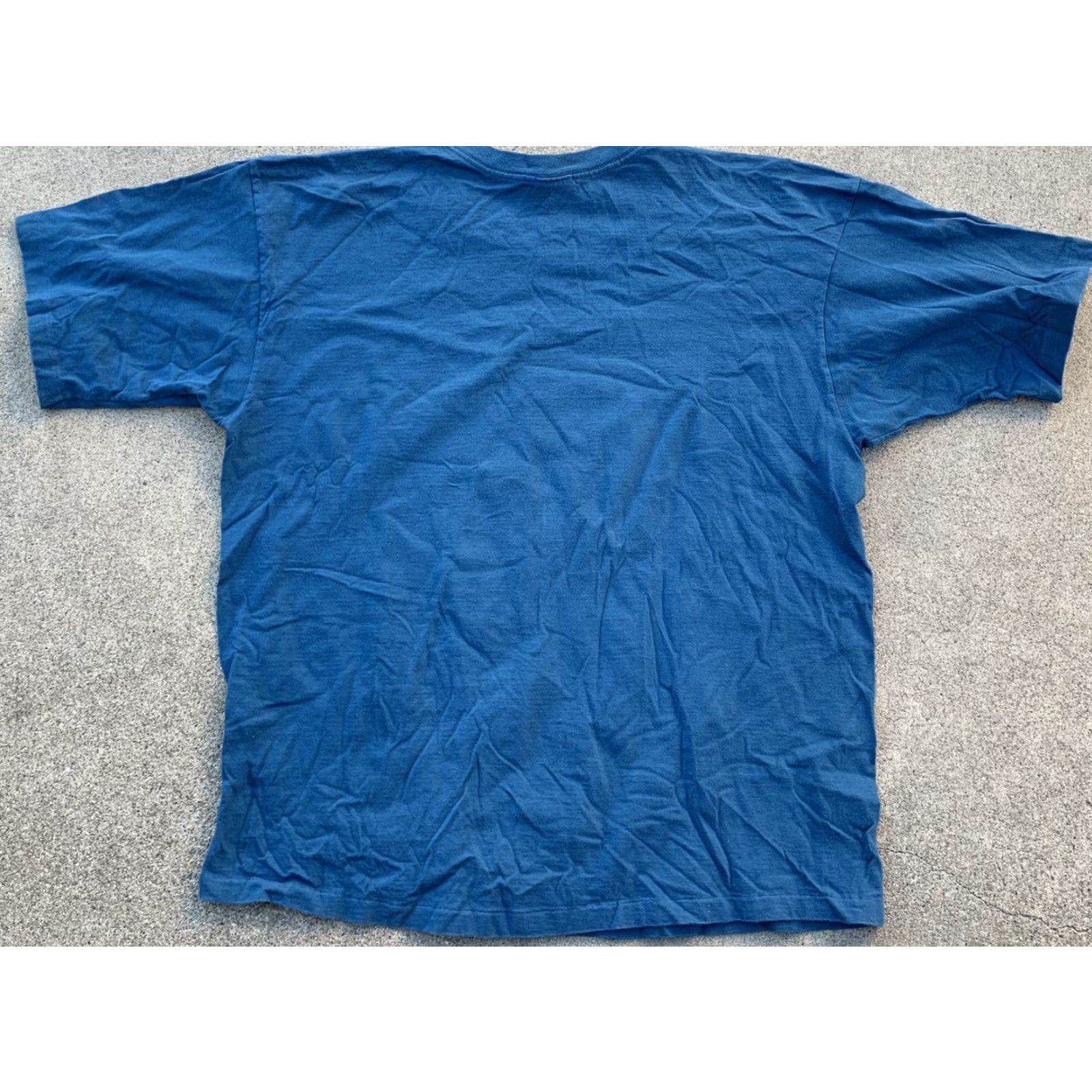 Nike VINTAGE Nike Air Jordan 23 Graphic Tee L Mens Blue 90s 1990s Single Stitch Made in USA Shirt T-Shirt Size US L / EU 52-54 / 3 - 5 Thumbnail