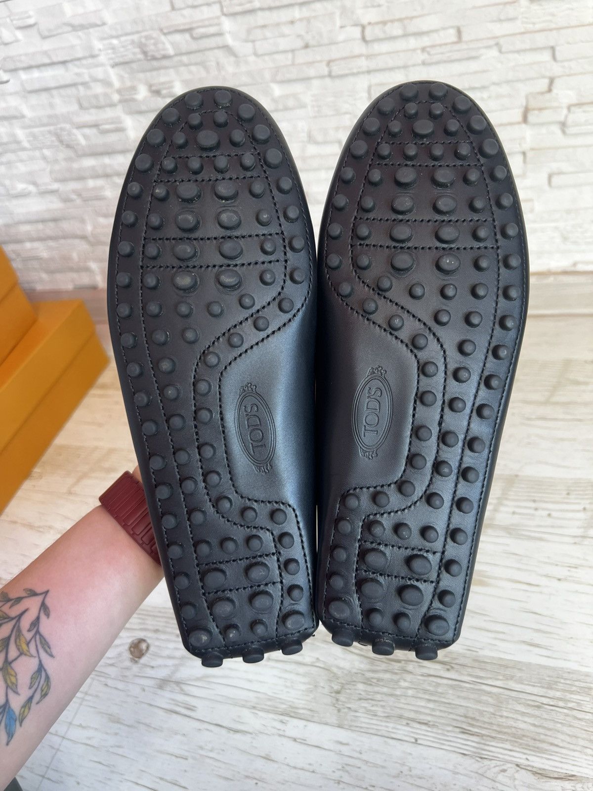 Tod's Tod’s Nuovo Gommino Loafers UK 5,5 Leather Shoes Moccasins Size US 5.5 / EU 38 - 12 Thumbnail
