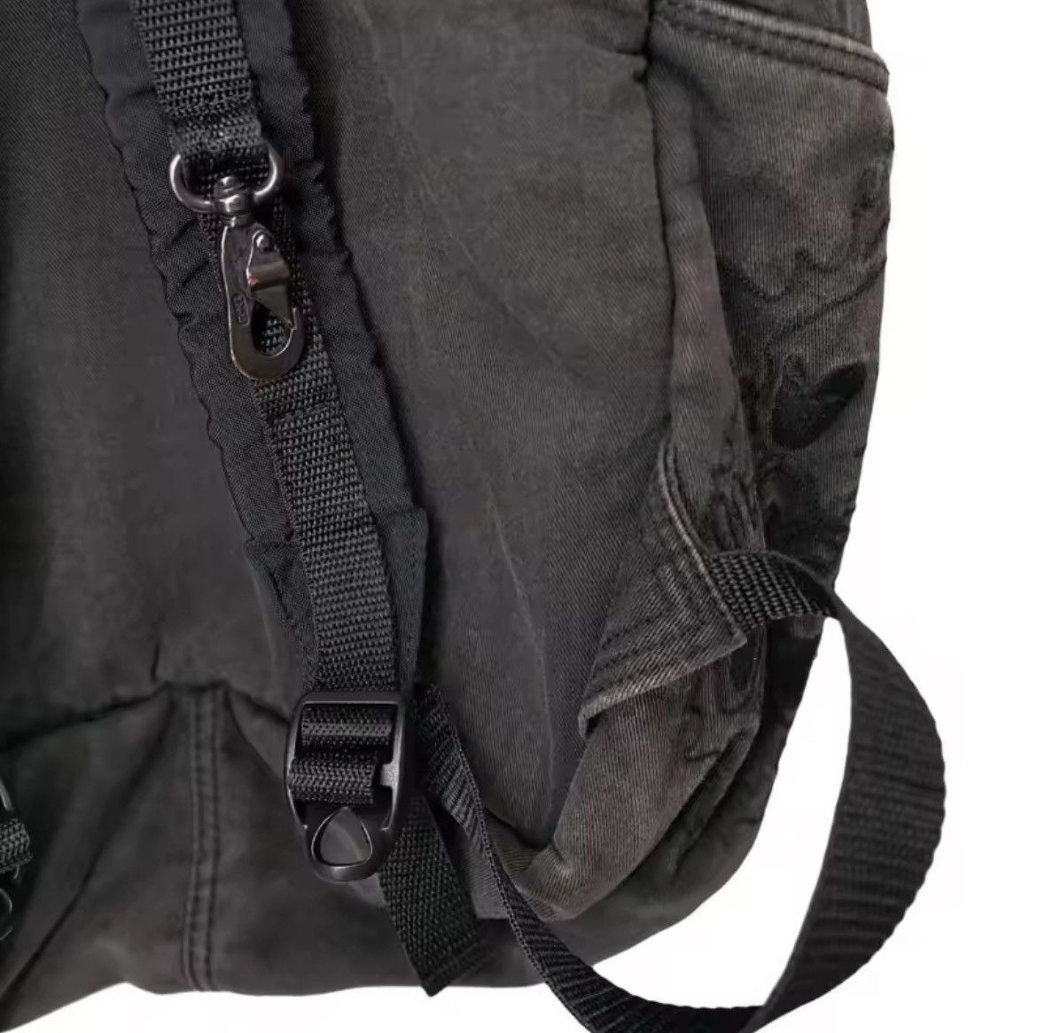 Japanese Brand Denim Y2k Backpack Women Streetwear Embroidery Letter Size ONE SIZE - 8 Thumbnail