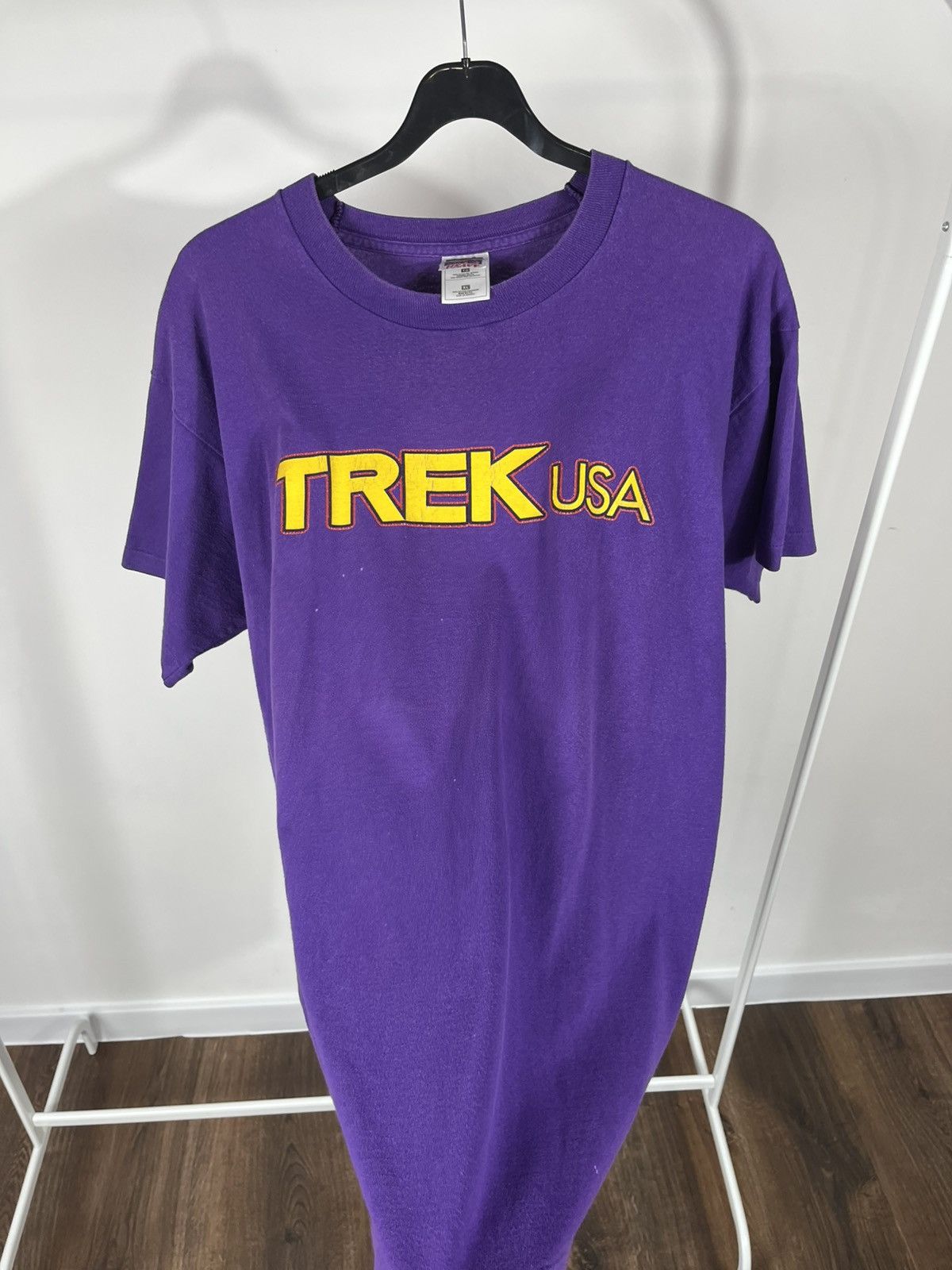 Fruit Of The Loom Vintage Trek USA Purple Tee Fruit of the Loom XL Made in USA Size US XL / EU 56 / 4 - 8 Thumbnail