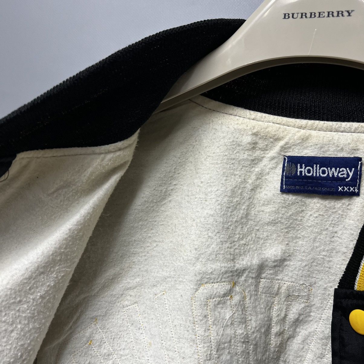 Vintage Holloway Vintage Bomber Jacket Made in USA MONTOUR FOOTBALL Size US XL / EU 56 / 4 - 21 Thumbnail