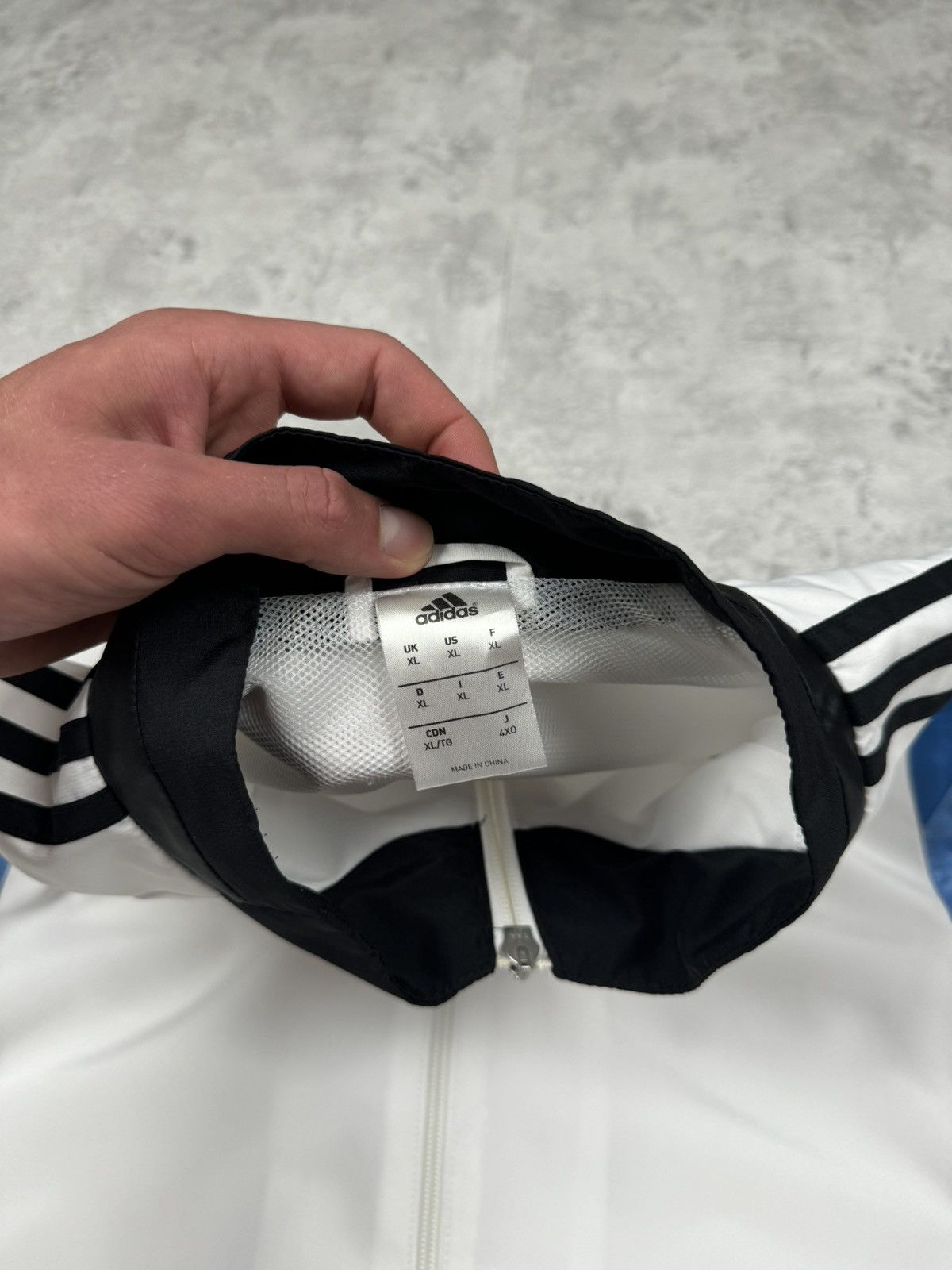 Vintage Adidas Argentina Soccer Track Jacket Size XL