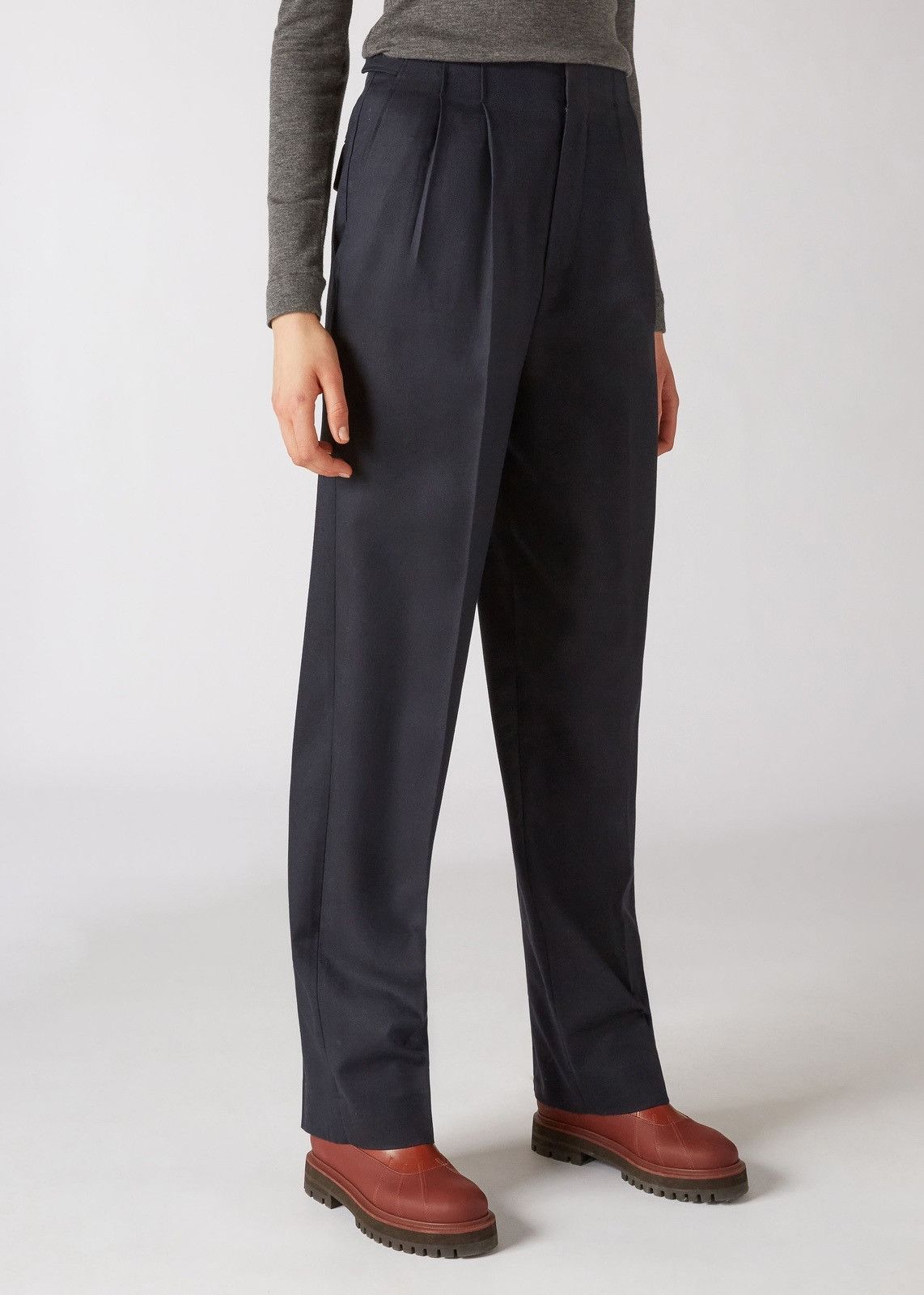 o1loc1c0124 Casual Pant in Blue