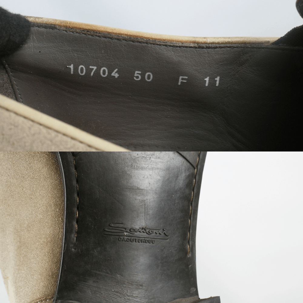 Santoni Carlo Suede Loafers Size US 11 / EU 44 - 15 Thumbnail