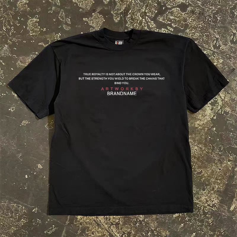 Japanese Brand Black street retro devil wings print t-shirt Size US M / EU 48-50 / 2 - 2 Thumbnail