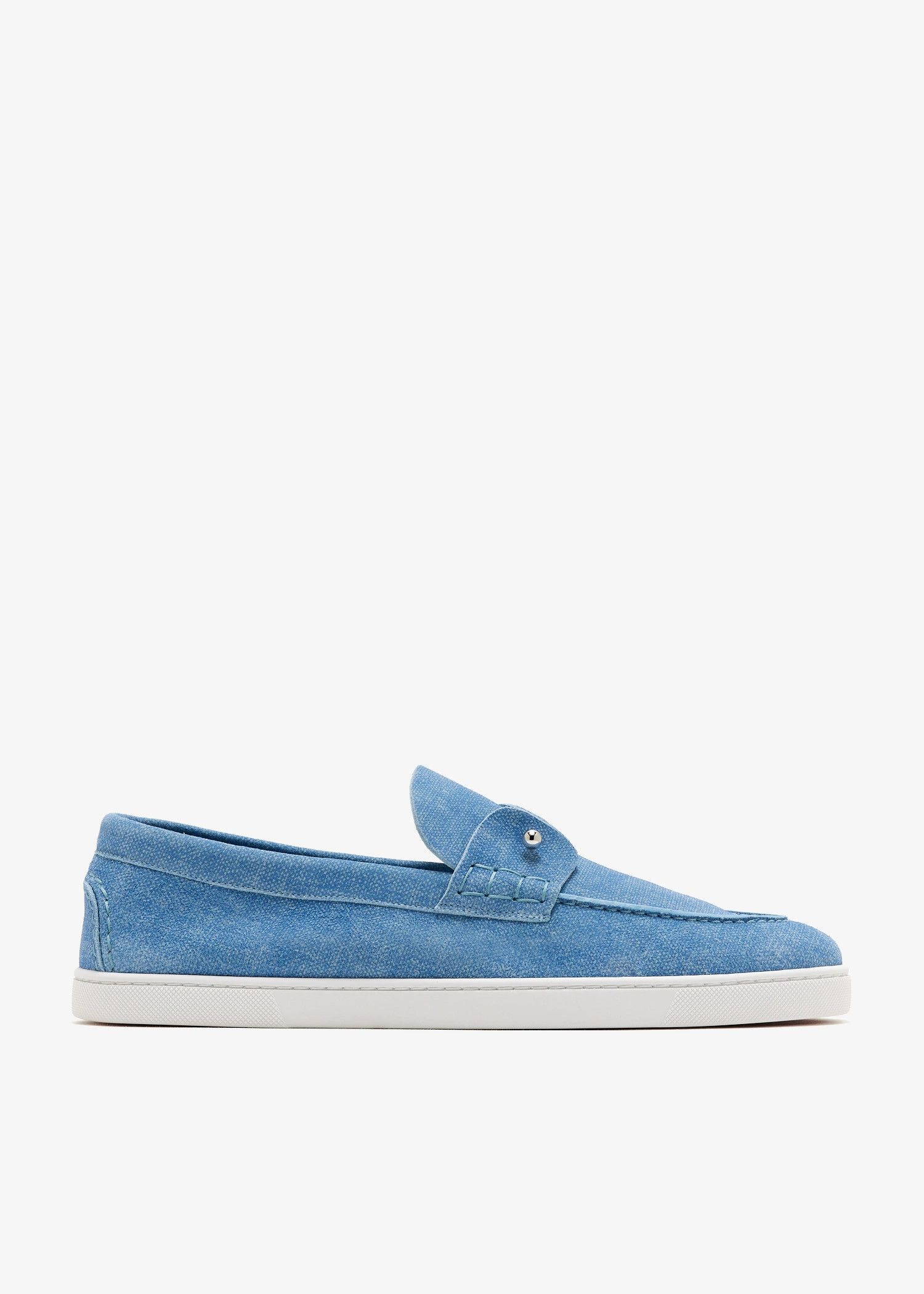 Christian Louboutin os11x0526 Chambeliboat Loafers in Blue Size US 10 / EU 43 - 1 Thumbnail