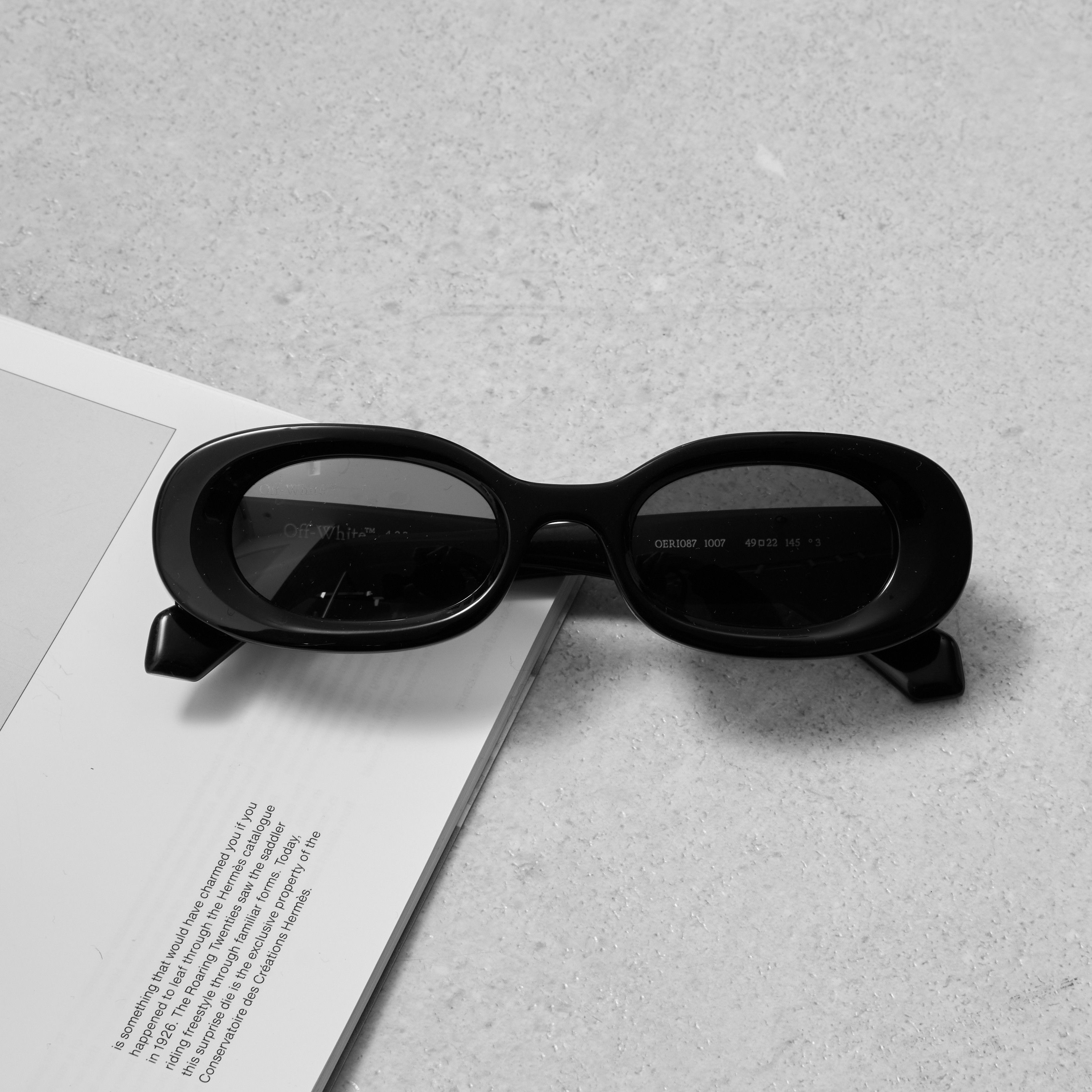 Off-White OFF WHITE Amalfi Oval-Frame Sunglasses Size ONE SIZE - 2 Thumbnail