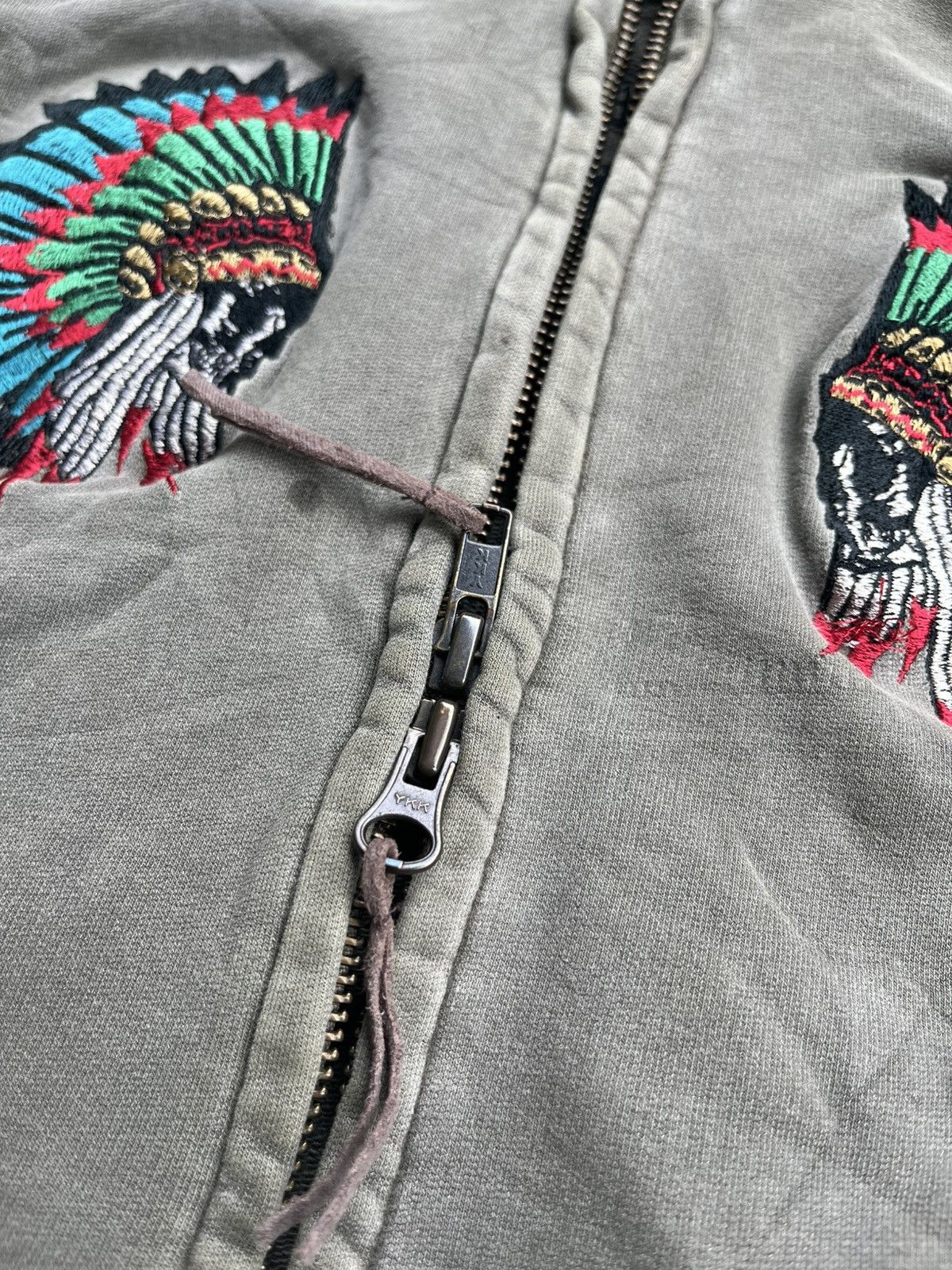 Japanese Brand VTG LA GATE INDIAN JAPANESE FUR HOODIE IFSIXWASNINE STYLE Size US M / EU 48-50 / 2 - 15 Thumbnail