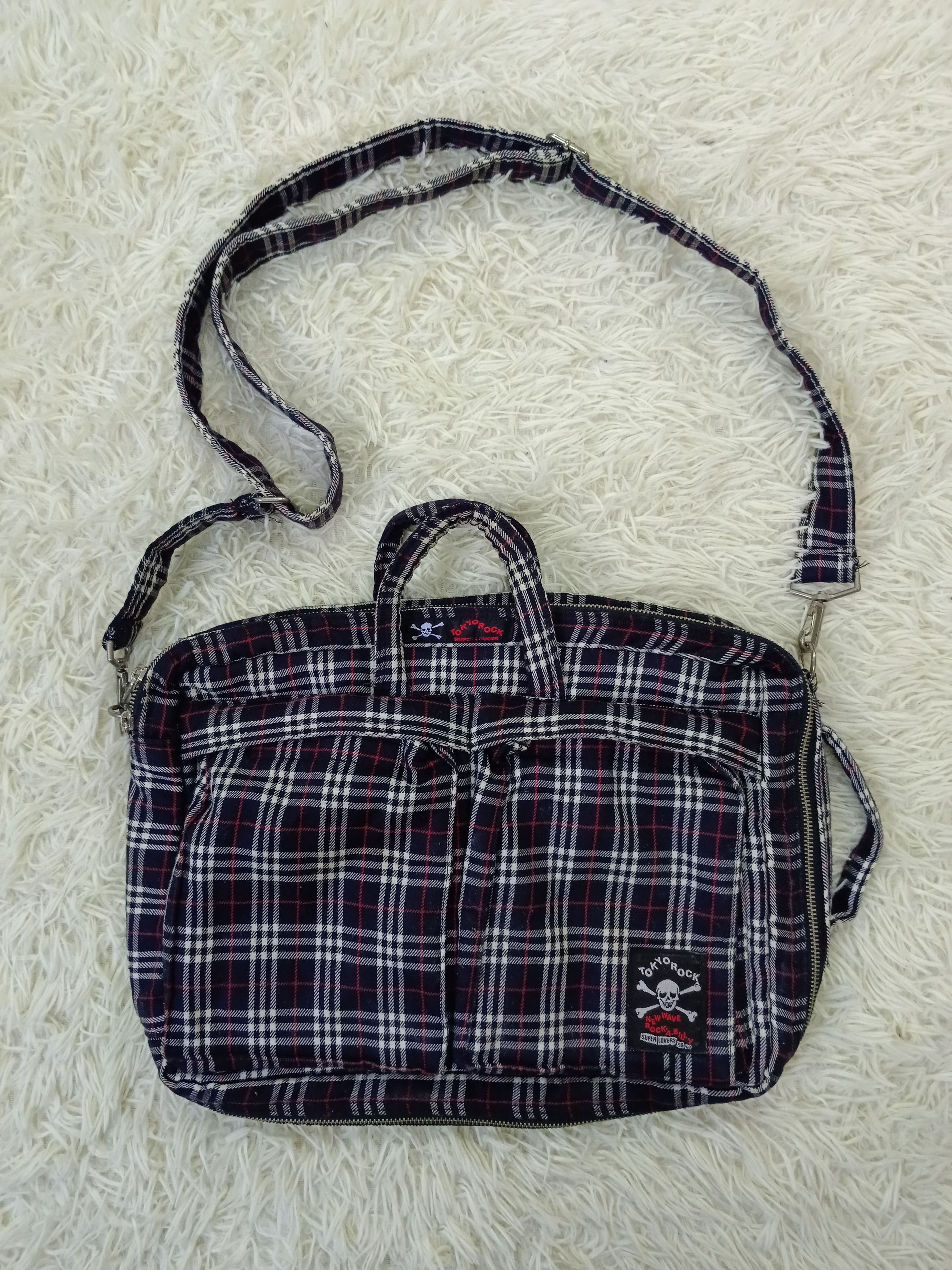 Japanese Brand SUPER LOVERS TARTAN 3WAYS BAGPACK Size ONE SIZE - 3 Thumbnail