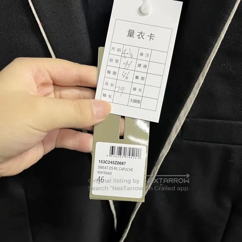 Dior Dior Men's Black Cotton Blazer . Size US M / EU 48-50 / 2 - 2 Thumbnail
