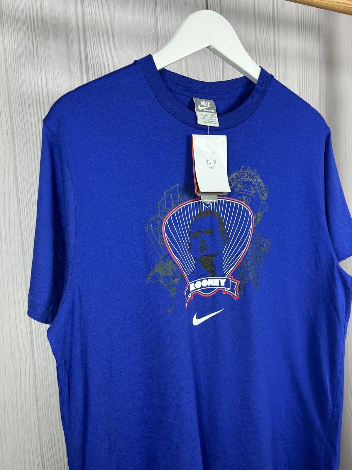 Nike Deadstock Nike Wayne Rooney 10 Man United Vintage T-Shirt L⁠ Size US L / EU 52-54 / 3 - 3 Thumbnail