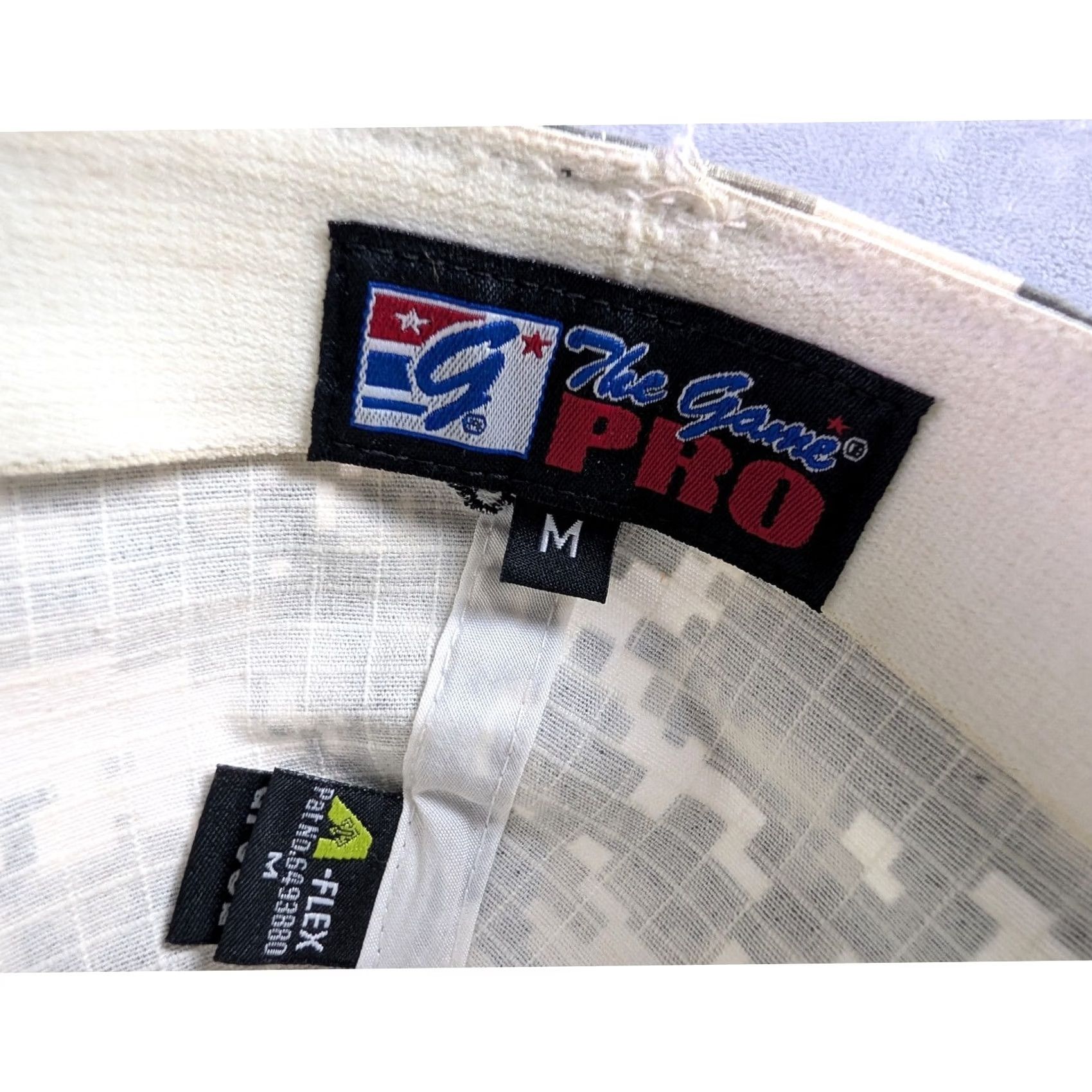 Vintage The Game PRO Bulldogs Hat Mens M Digital Camo A-Flex Stretch Fit Cap Grey Size ONE SIZE - 7 Thumbnail