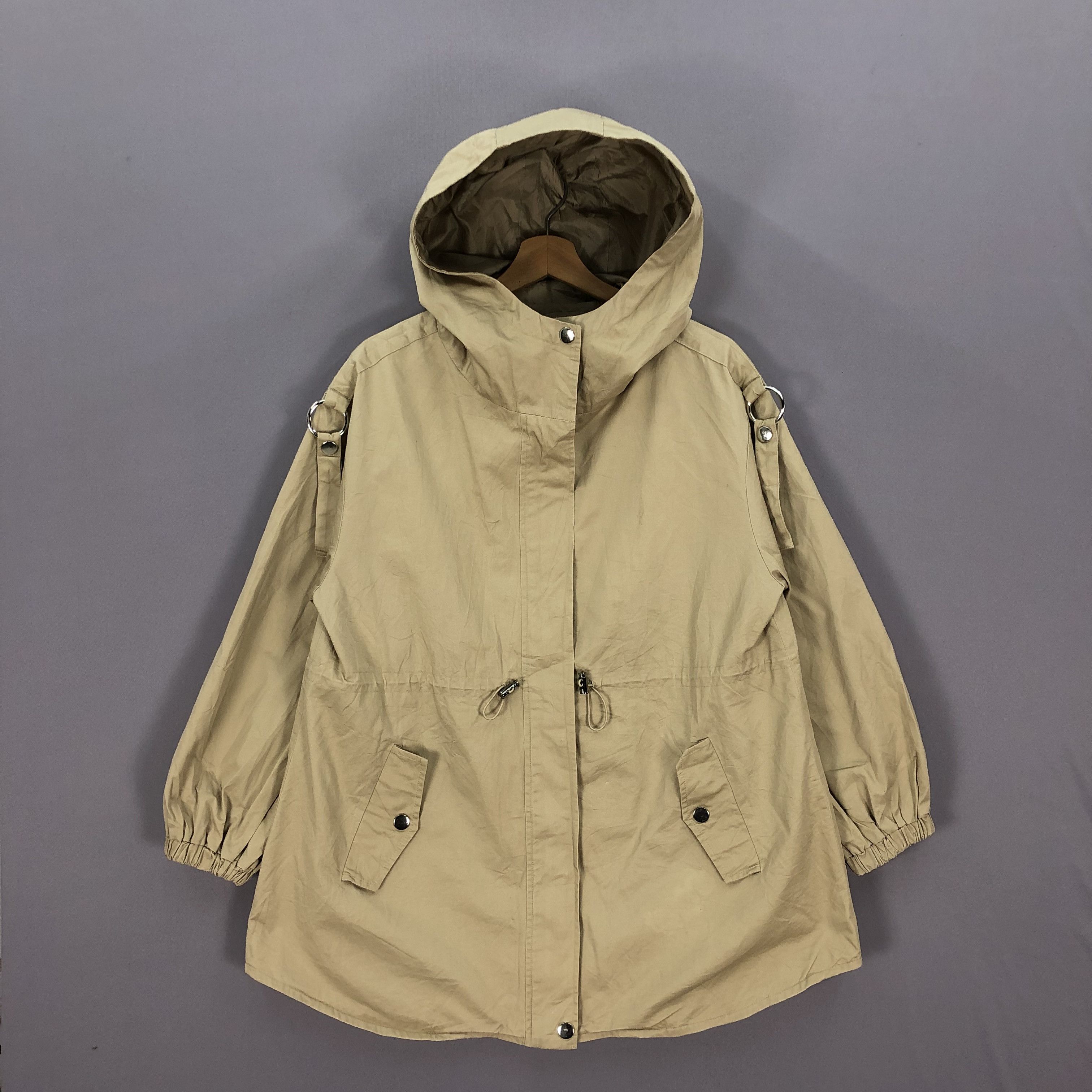 If Six Was Nine × Japanese Brand × Vintage Vintage Amiuu Wink Hoodie Windbreaker Parka Mod Jacket Size US M / EU 48-50 / 2 - 2 Thumbnail