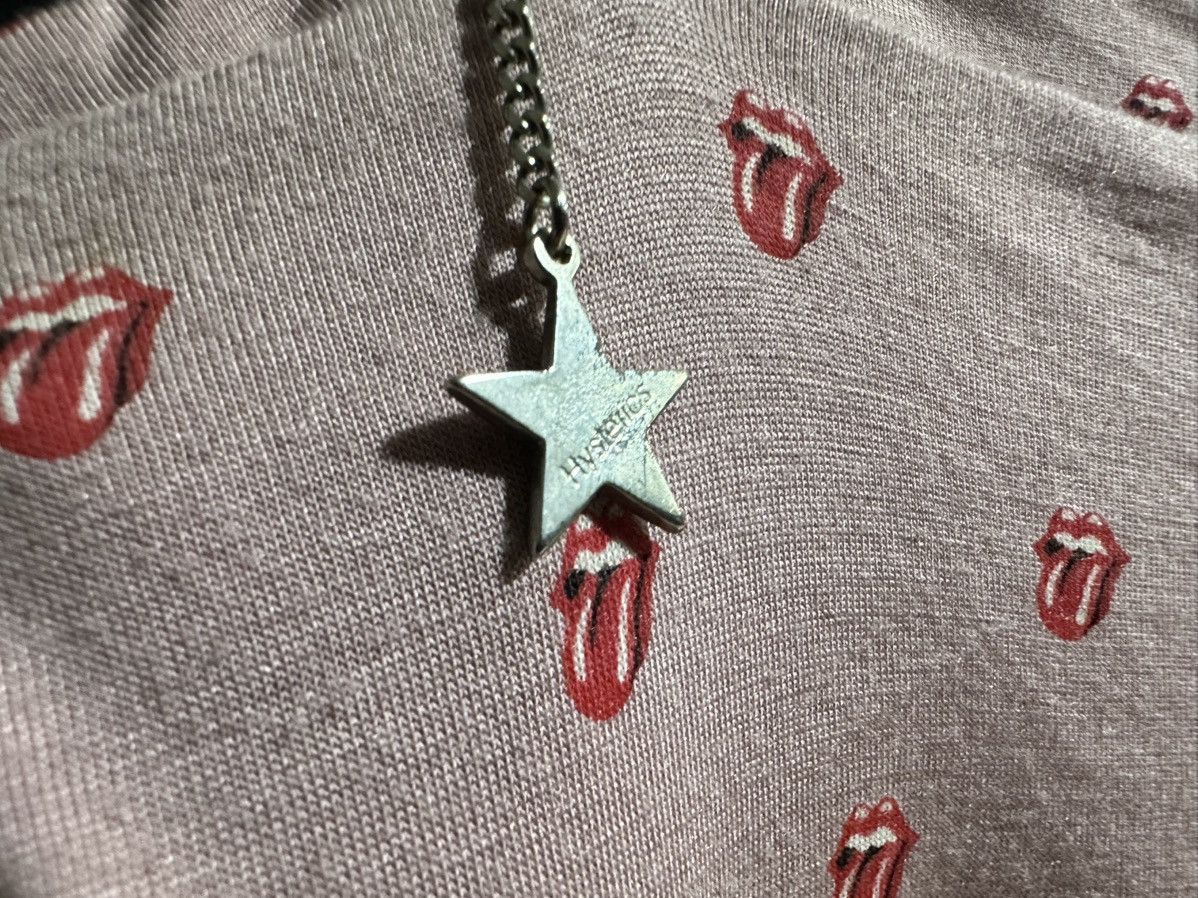 Hysteric Glamour × The Rolling Stones 🔥Rare Vintage HG X Rolling Stones Camisole Chain Sling 200r Size S / US 4 / IT 40 - 10 Thumbnail