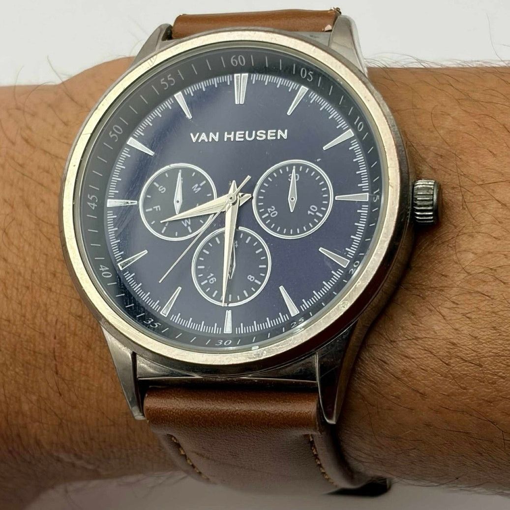Van Heusen Brown Van Heusen Men’s Watch Size ONE SIZE - 2 Thumbnail
