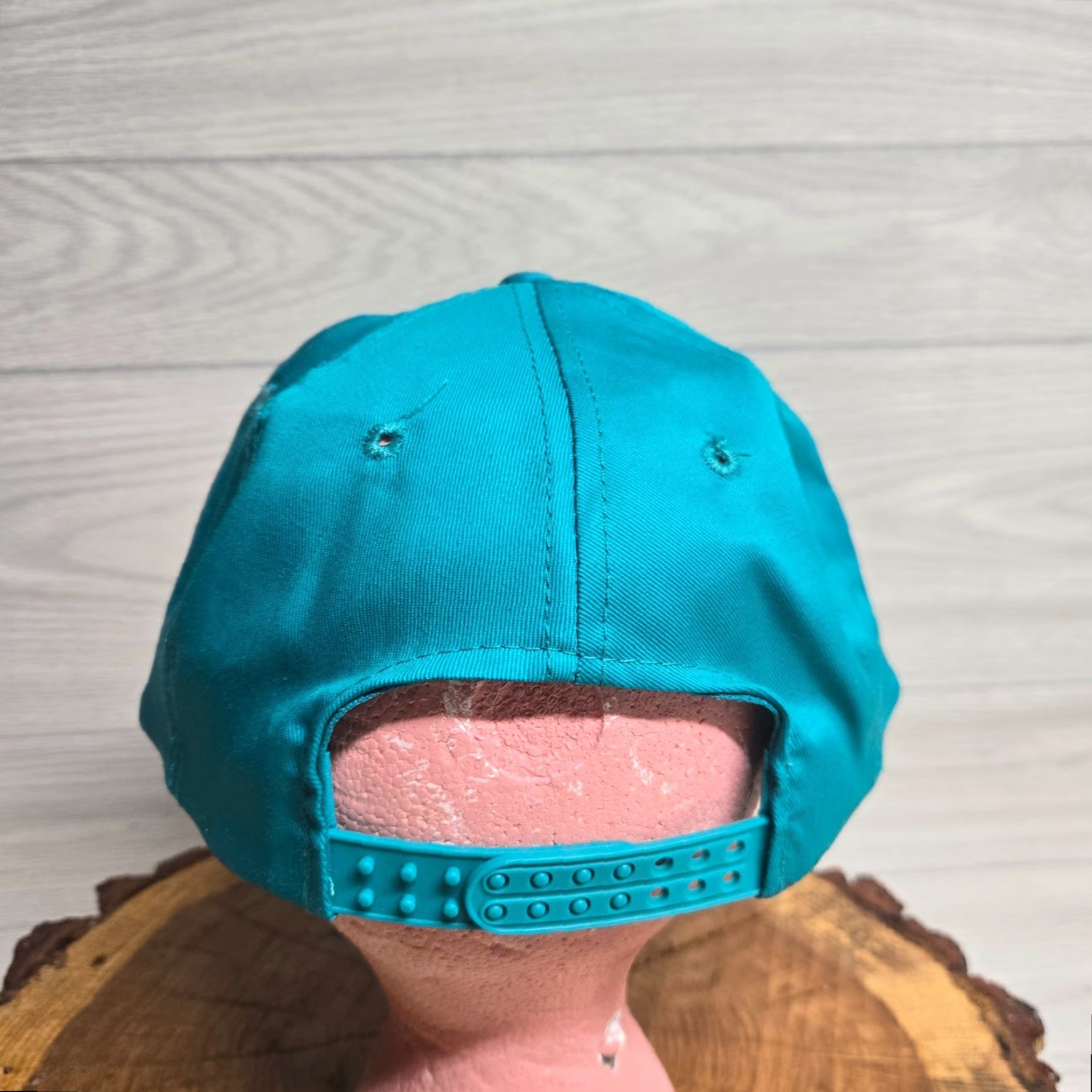 Vintage VINTAGE Snap-Back Hat Trucker Men One Size Blue 90s Virginia Christansburg VA Motor Mile Hat, 90s Theme, Casual, Adjustable, Solid Pattern Size ONE SIZE - 3 Thumbnail