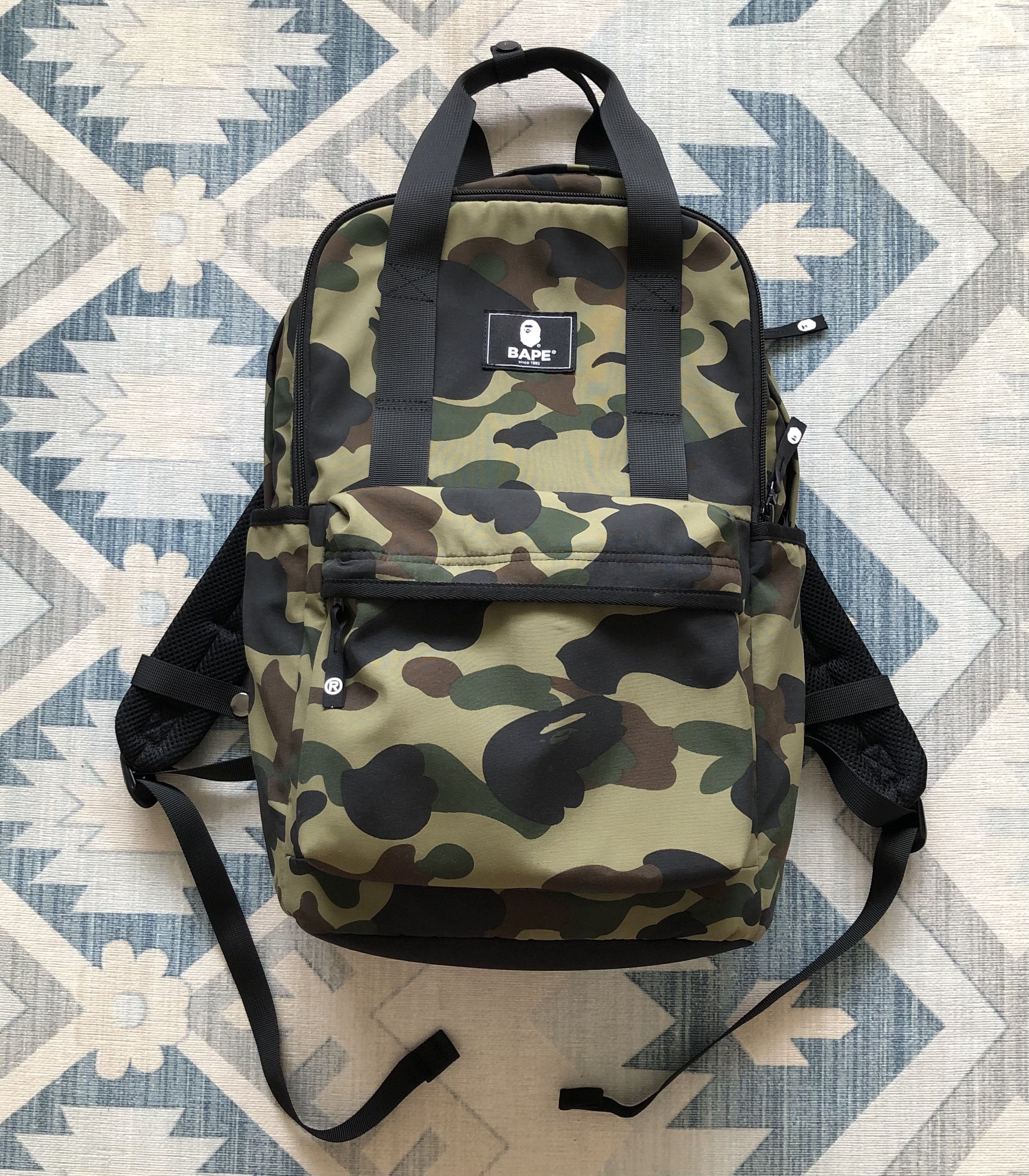 Bape 1ST CAMO BACKPACK Size ONE SIZE - 1 Thumbnail