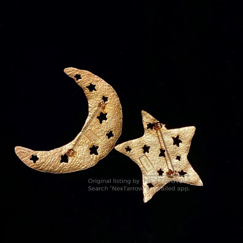 Kenzo Kenzo Star and Moon Brooch Size ONE SIZE - 2 Thumbnail