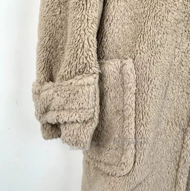 Max Mara MaxMara Brown Wool Women's Coat . Size M / US 6-8 / IT 42-44 - 4 Thumbnail