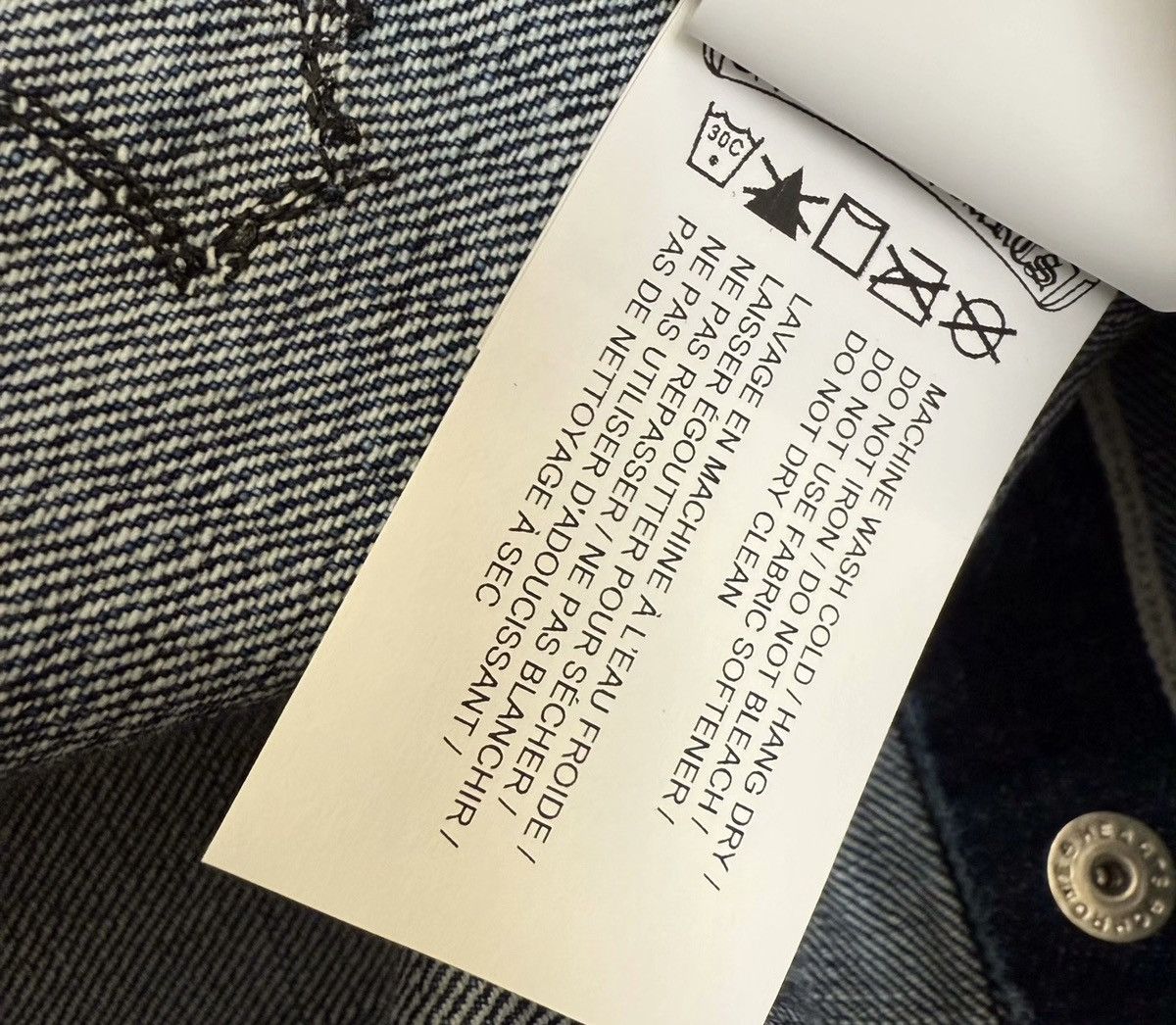 Chrome Hearts Chrome Hearts M Denim Cross Patches Shirt Size US M / EU 48-50 / 2 - 13 Thumbnail